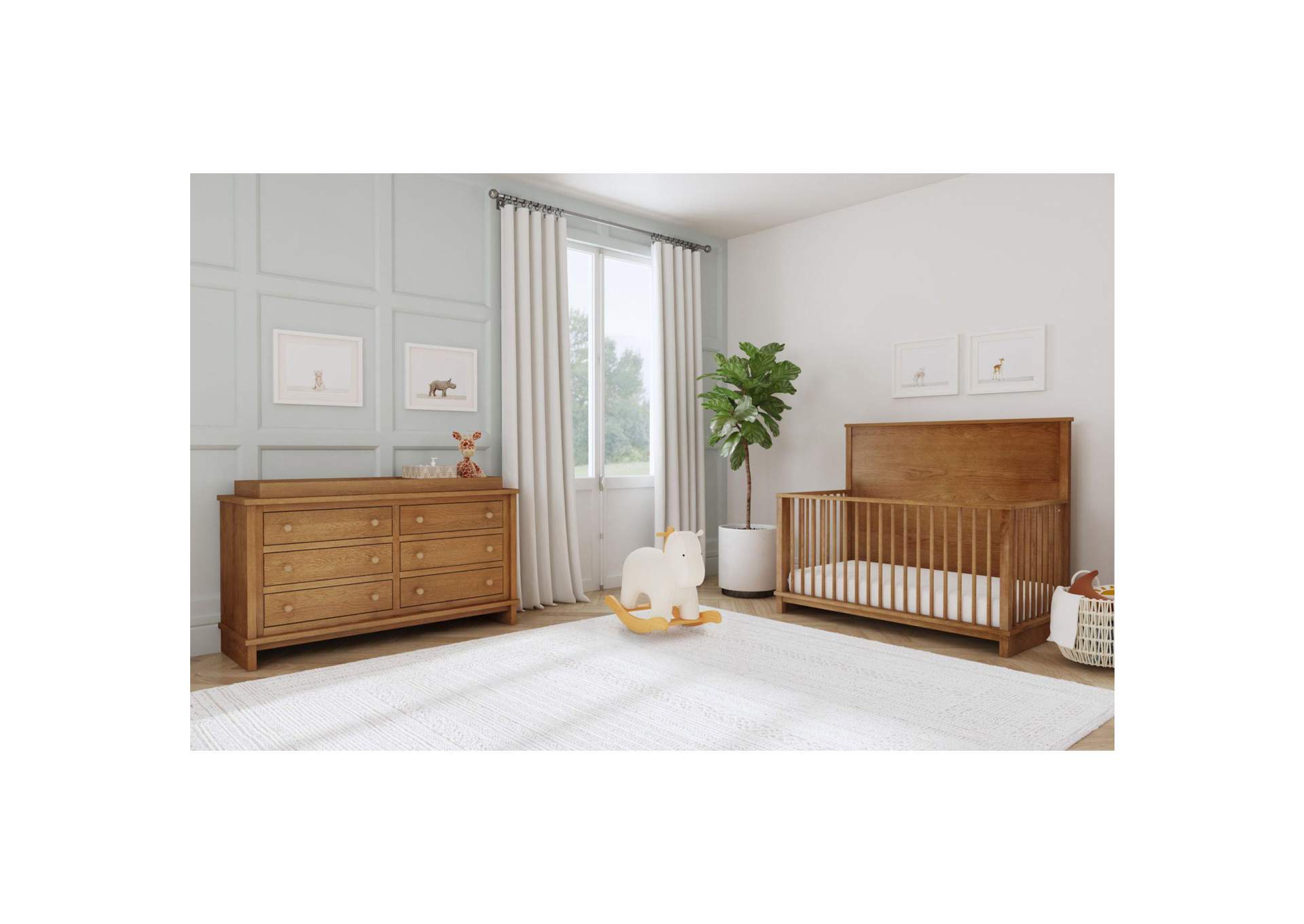 Wyller Dresser In Oak image 1