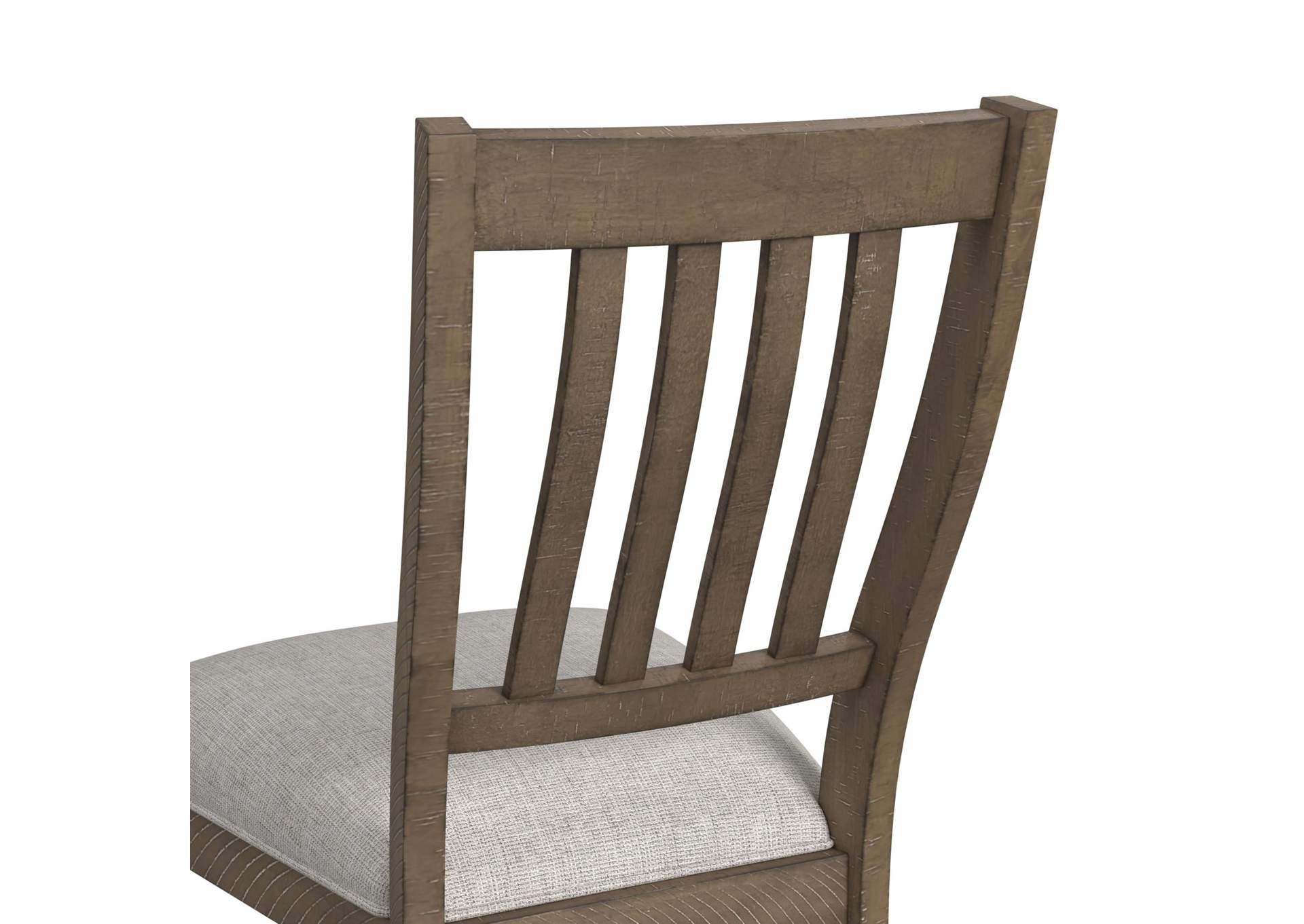Yellowstone 7 Piece Standard Height Dining Set In Medium Brown - Table And Six Chairs image 9