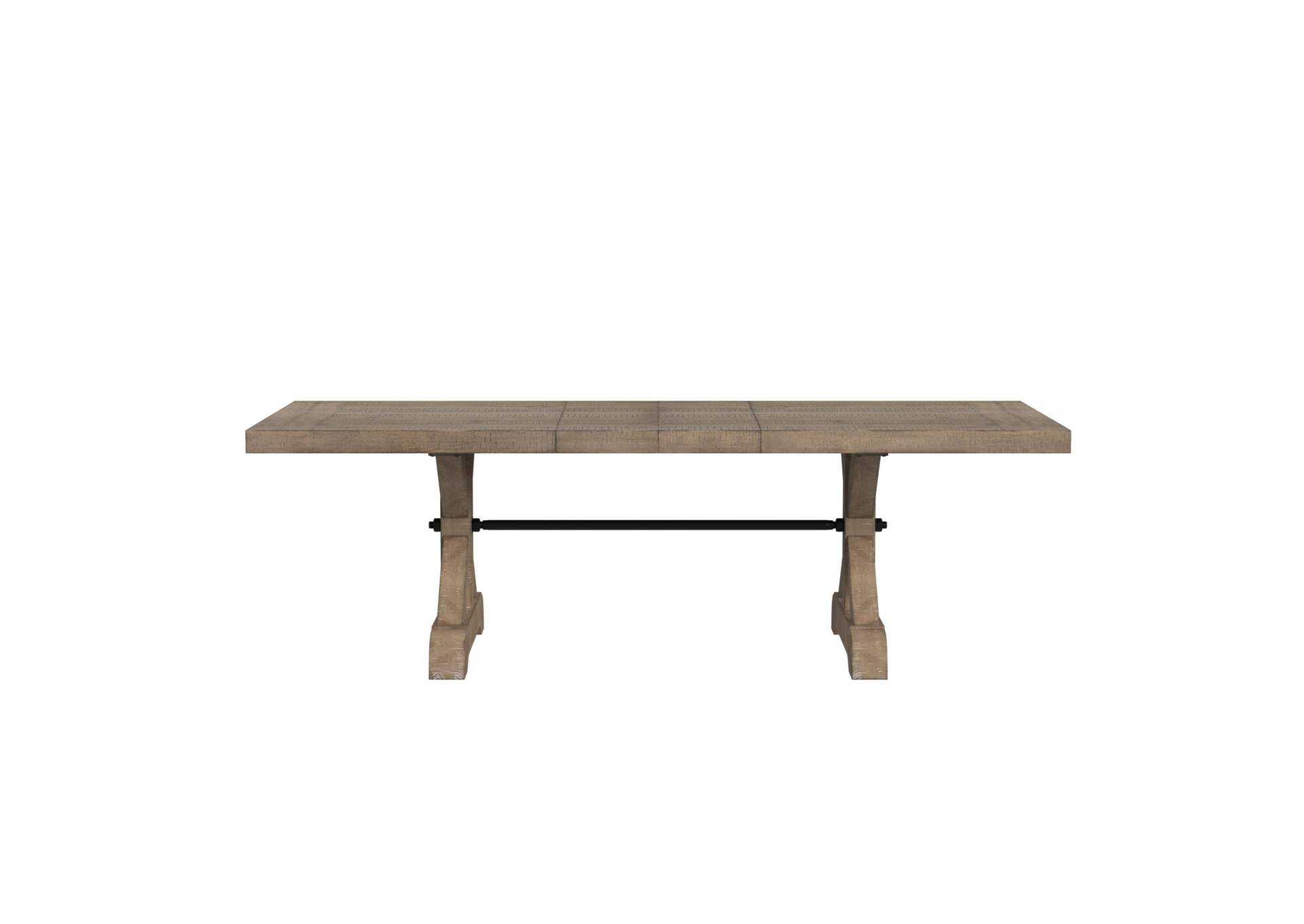 Yellowstone Dining Table With 2X12 Leaves In Grey image 4