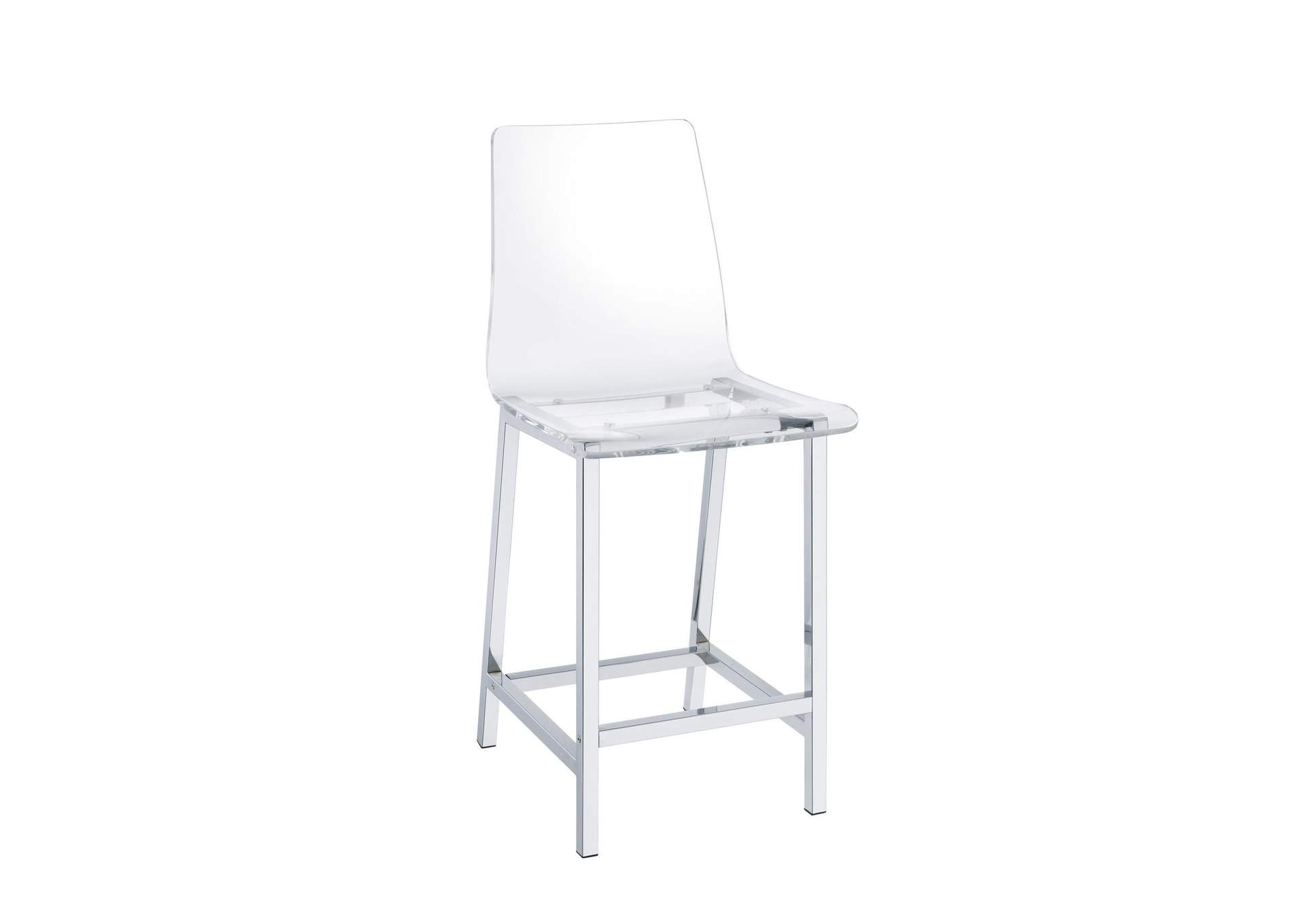 Zane Clear Counter Stool 2 Per Carton image 5