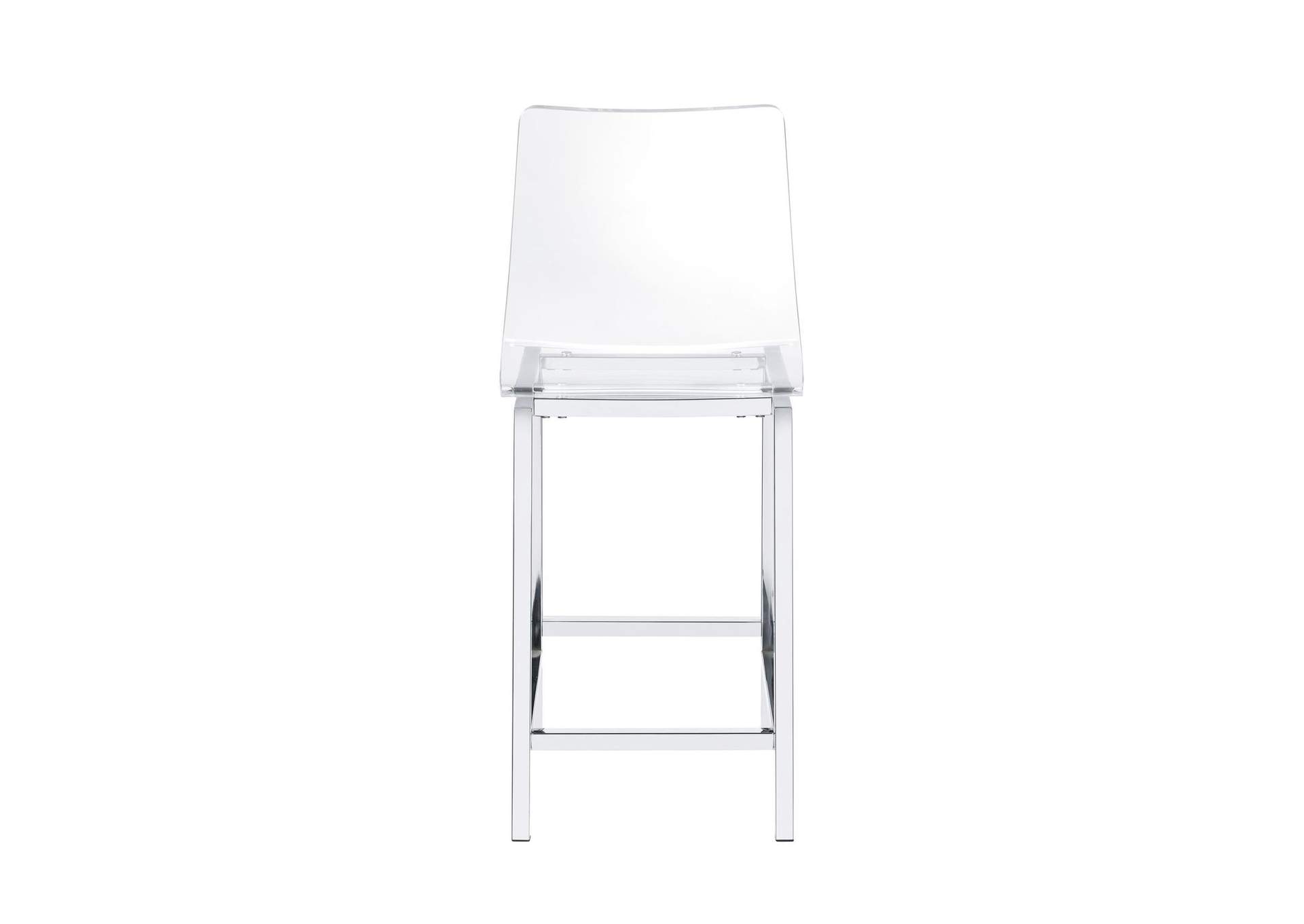 Zane Clear Counter Stool 2 Per Carton image 8