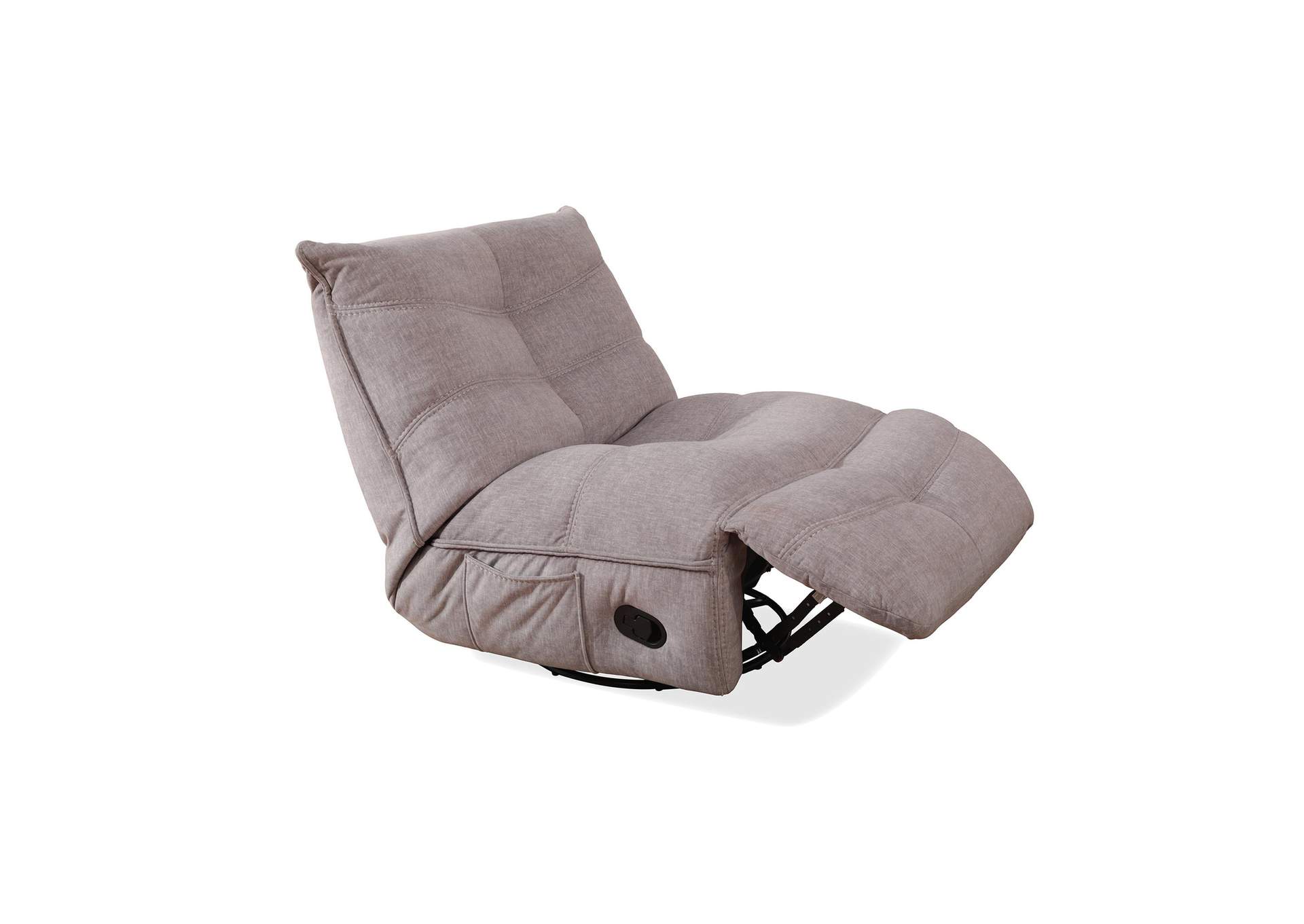 Zara Swivel Recliner In Lugano Dove image 6