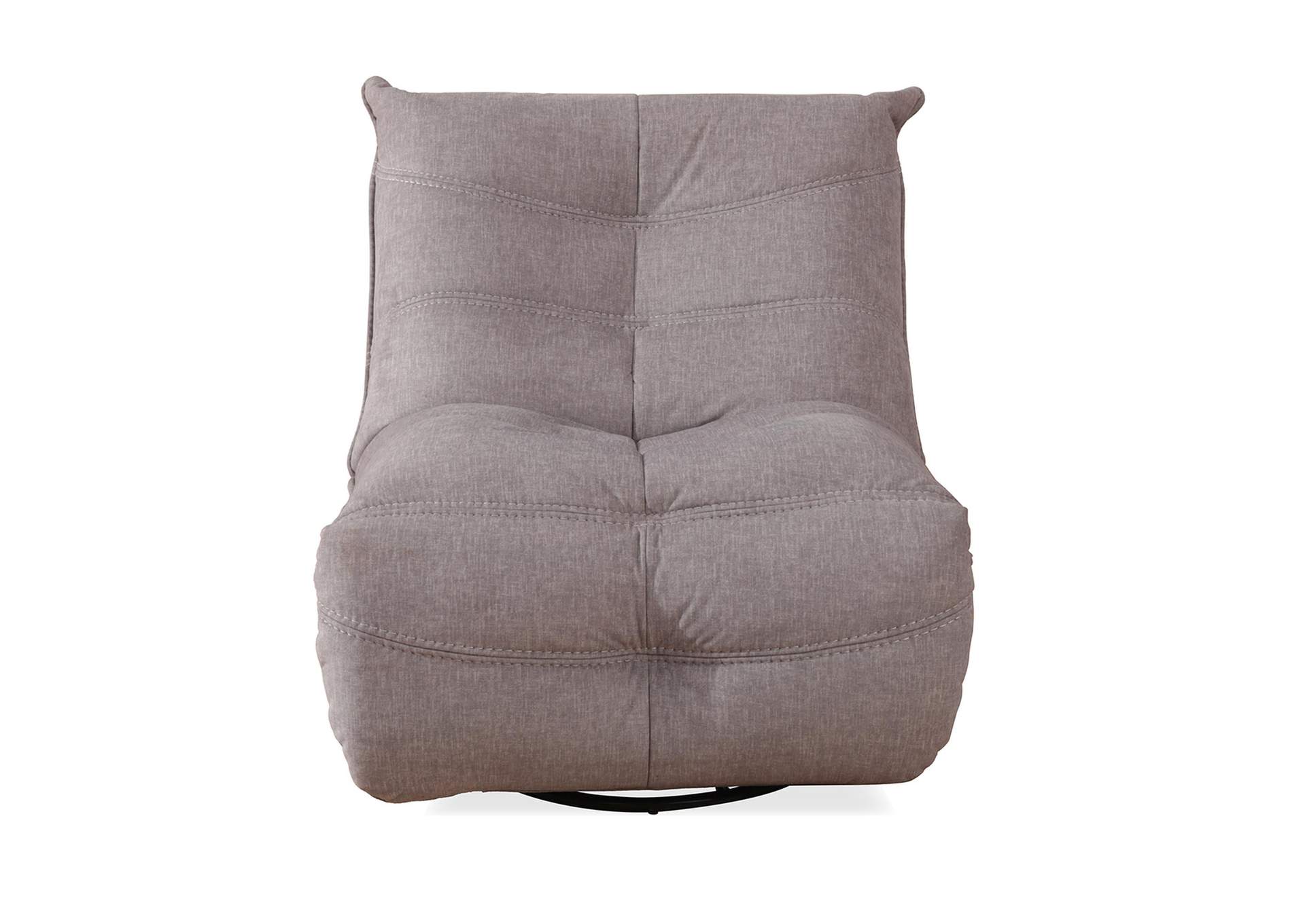 Zara Swivel Recliner In Lugano Dove image 7
