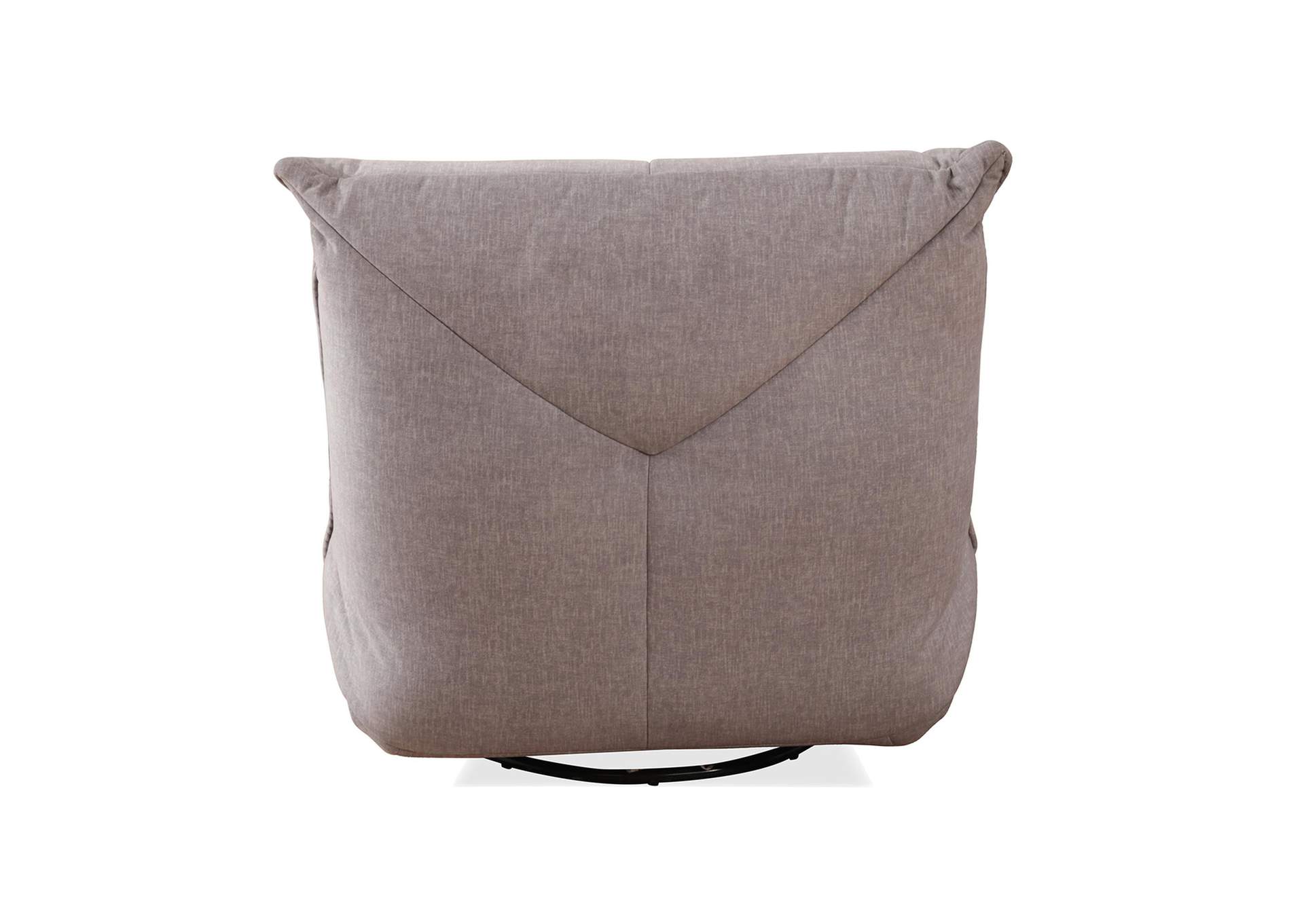 Zara Swivel Recliner In Lugano Dove image 11