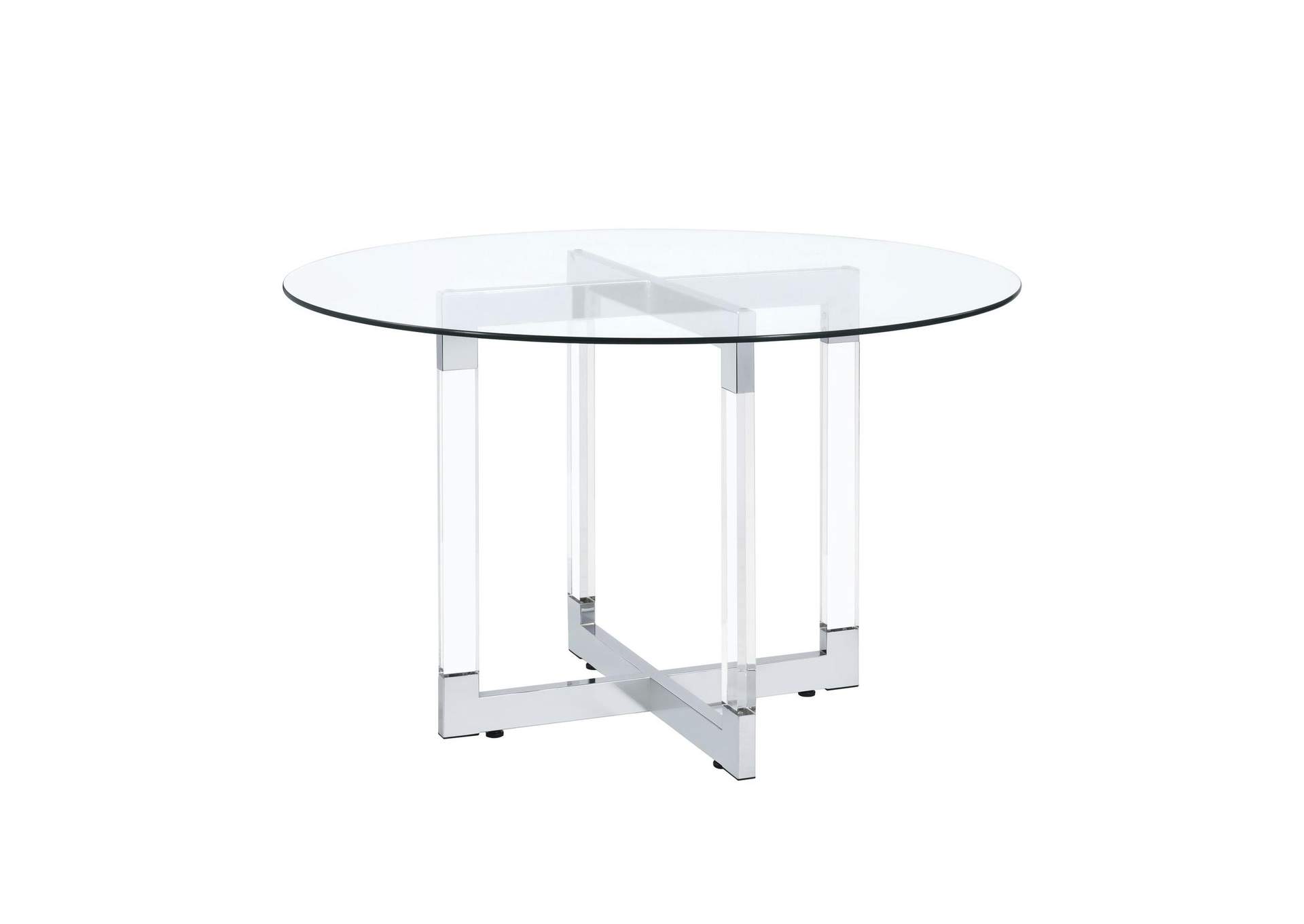 Zurich Round Dining Table Complete image 6