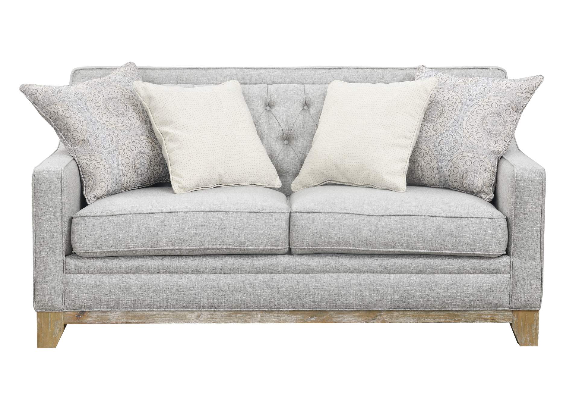 Jaizel Wickham Gray Sofa & Loveseat