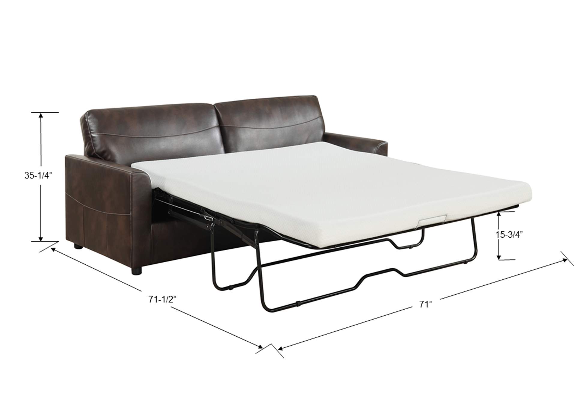 full sleeper sofa image 6