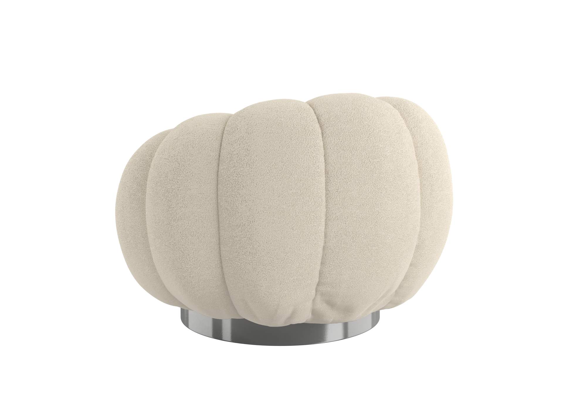 pumpkin swivel accent chair image 6