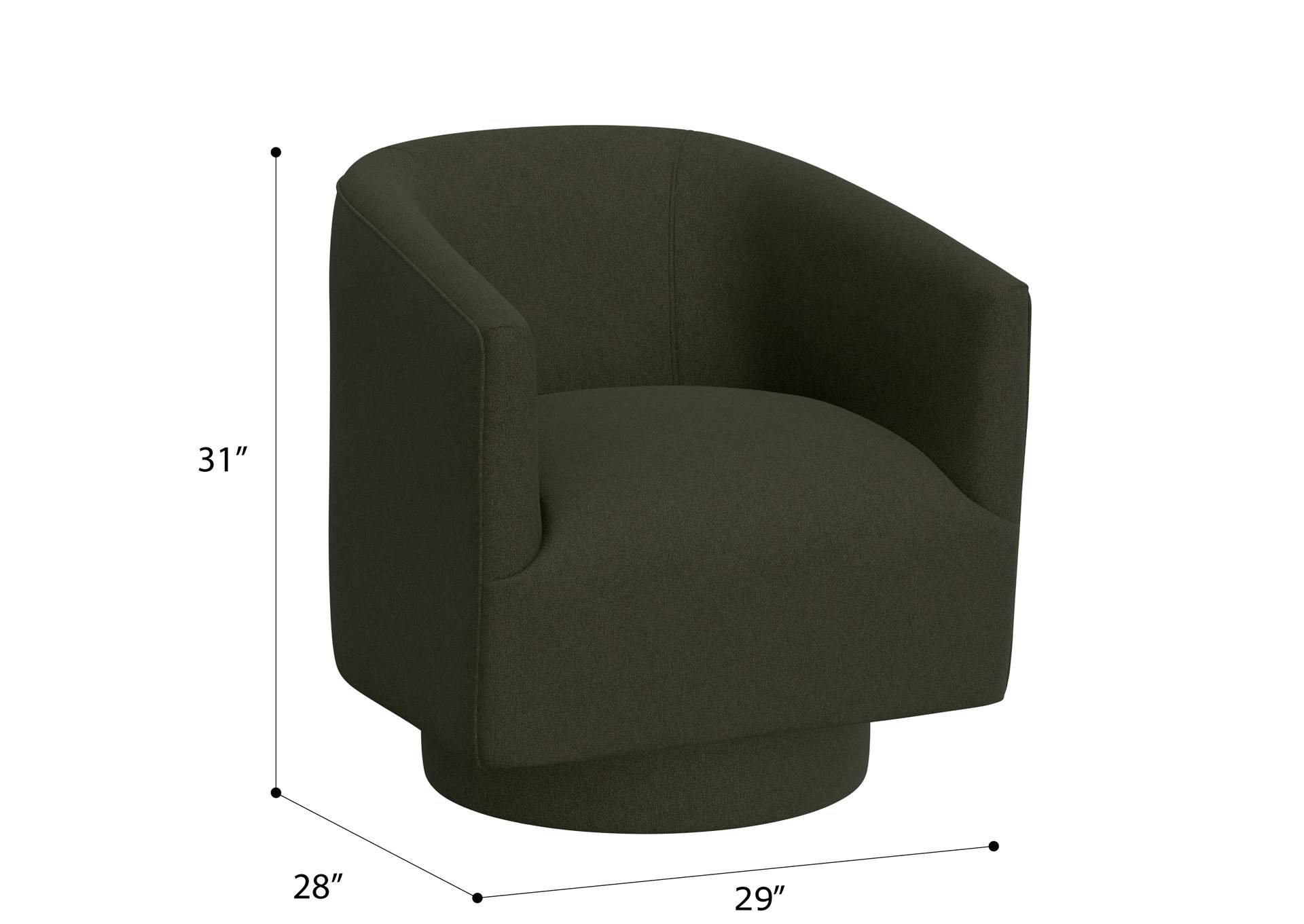 swivel accent chair image 7