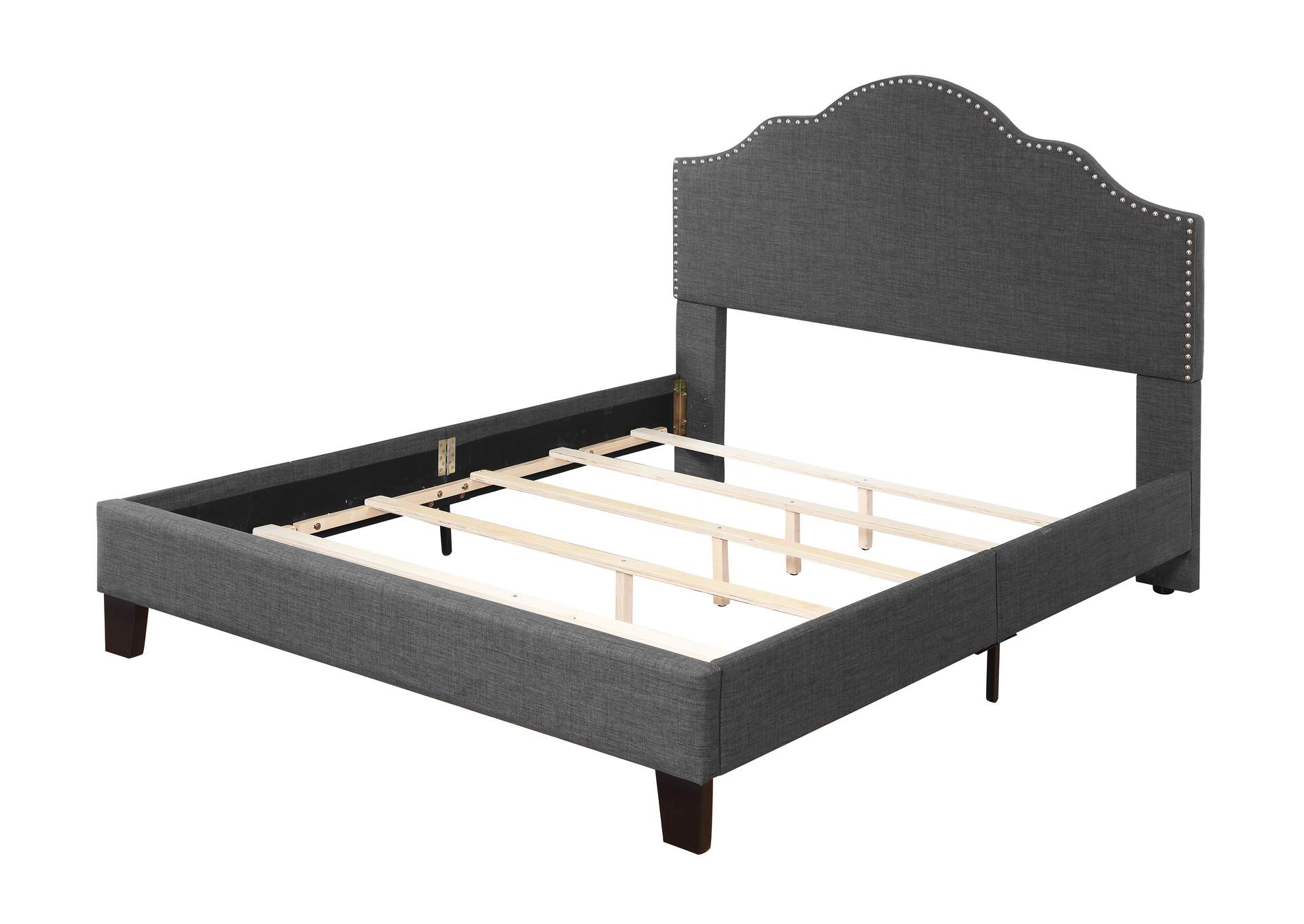 king upholstered bed image 4