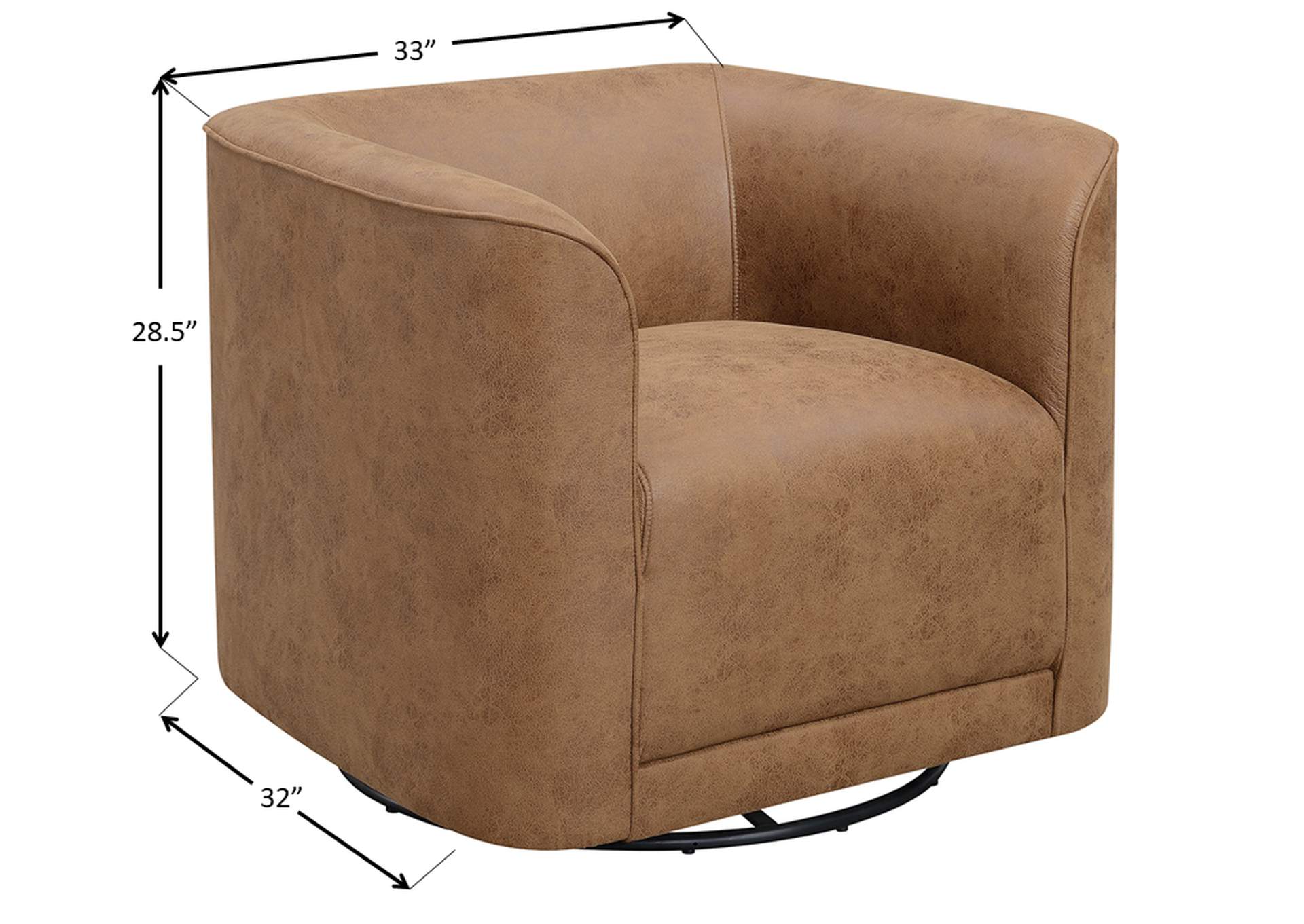 swivel accent chair image 6