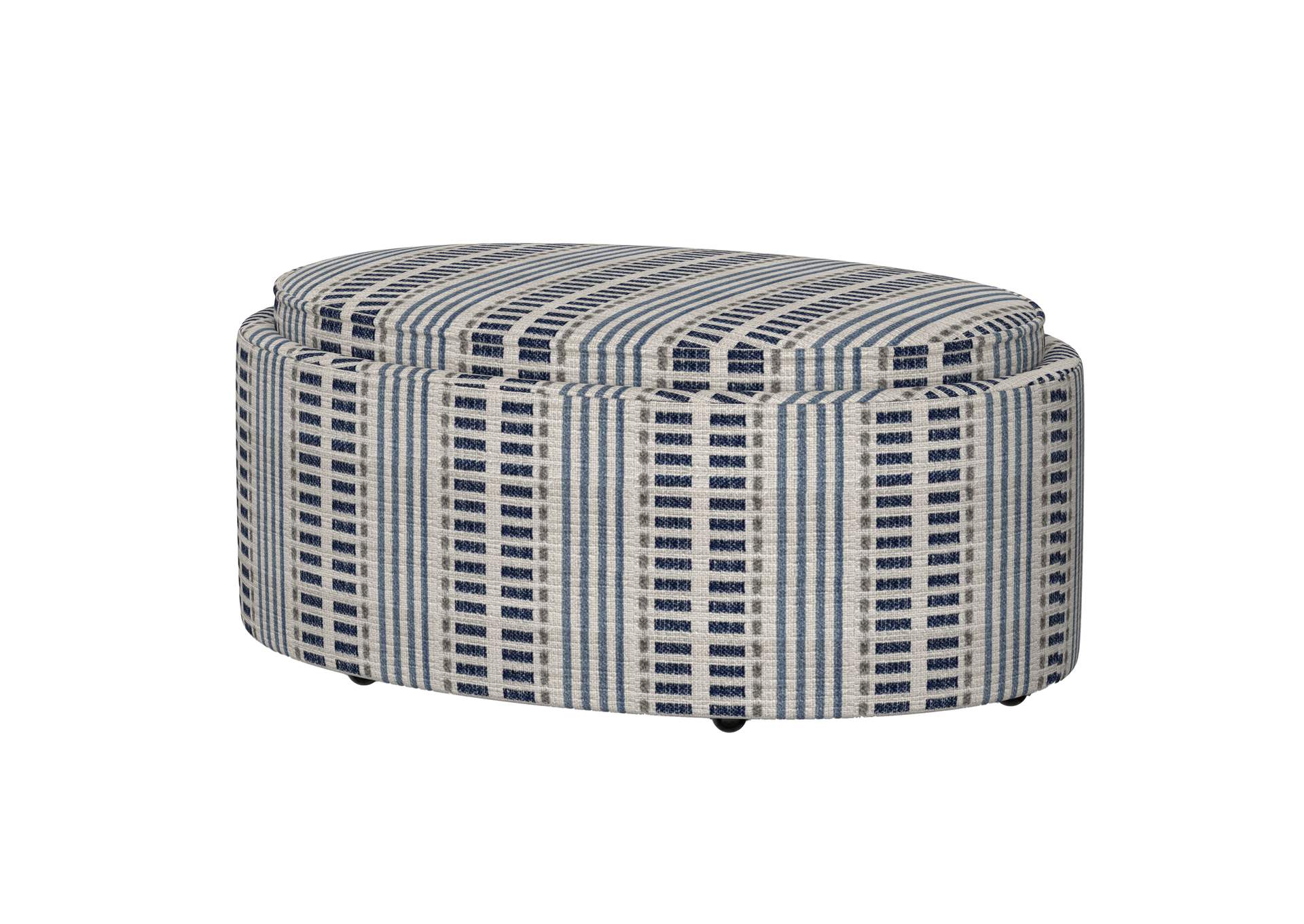 reversible tray top storage ottoman image 1