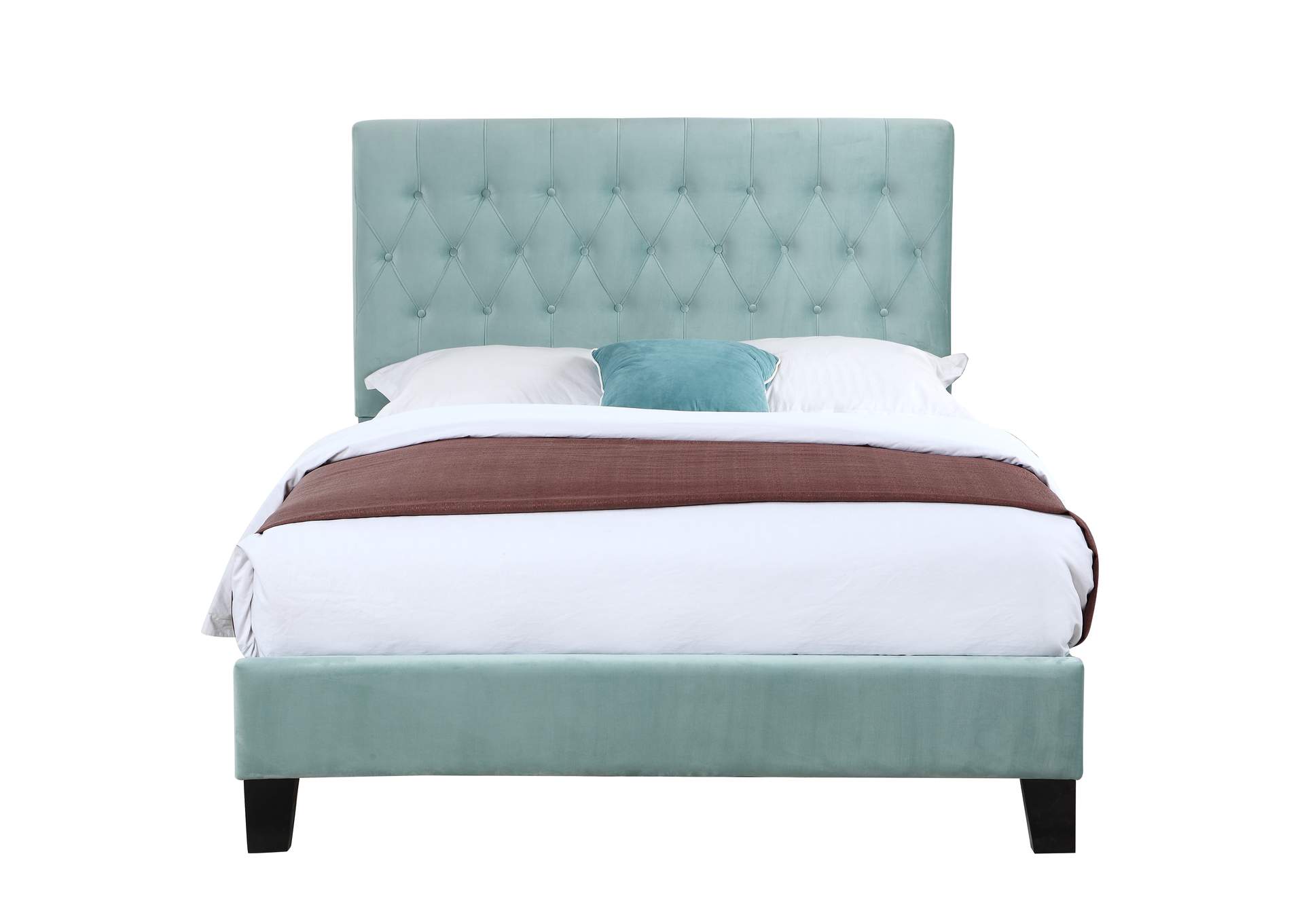 king upholstered bed image 6