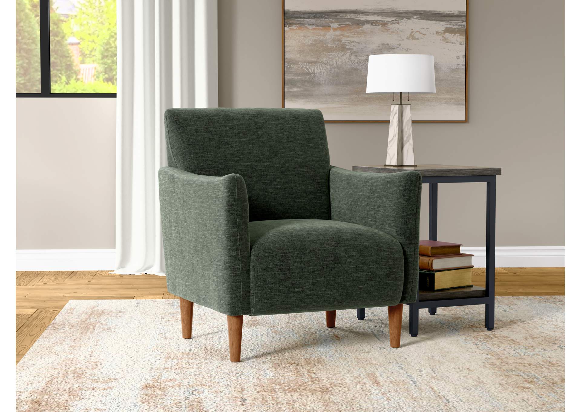 swivel accent chair image 3