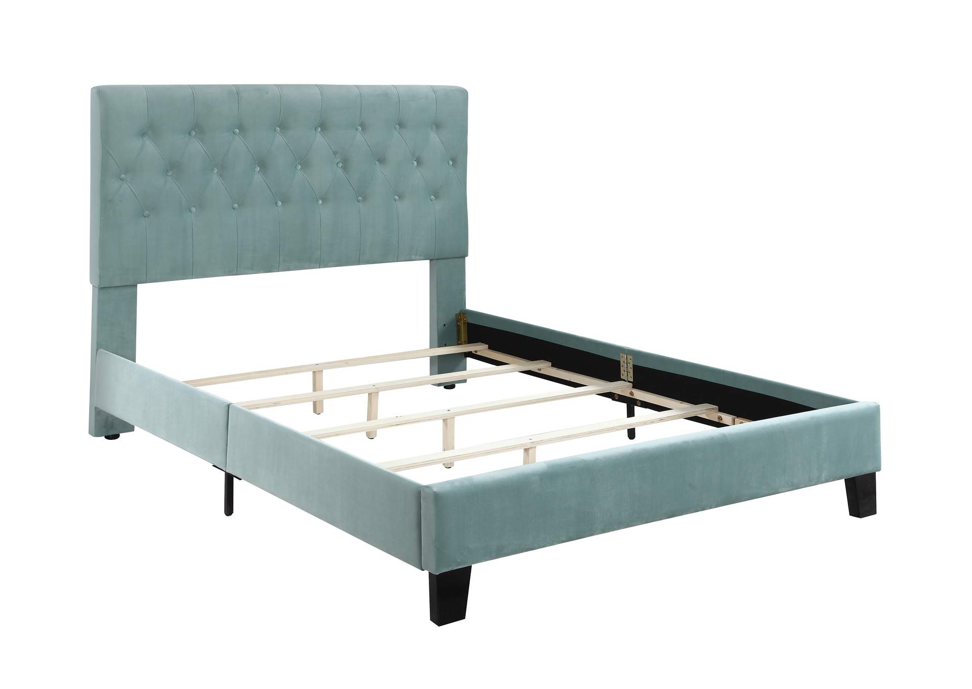 king upholstered bed image 5