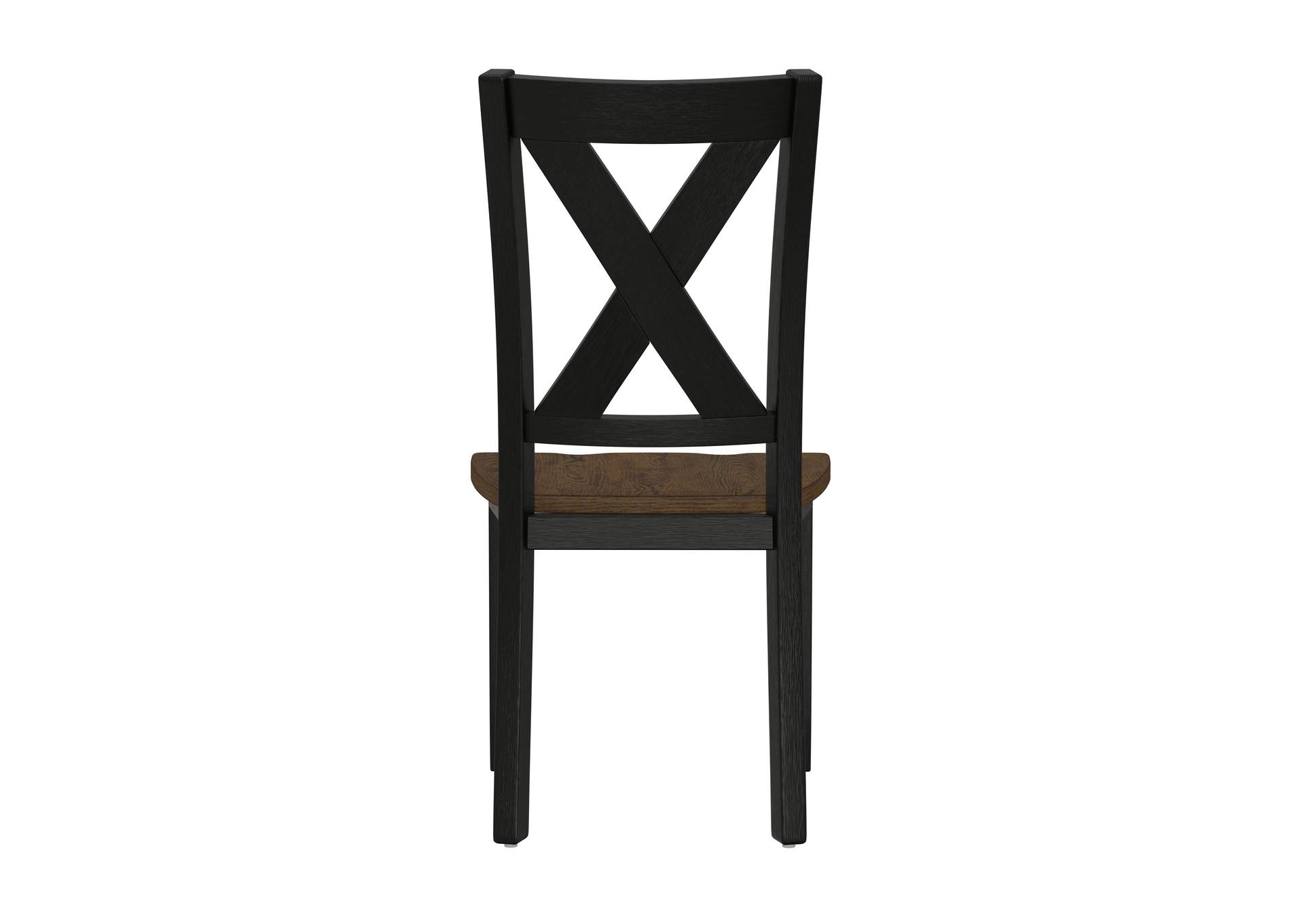 Arlington 6 PC Dining Table + 4 Chairs + Bench, Brown/Black 4835-3660-1PK image 10