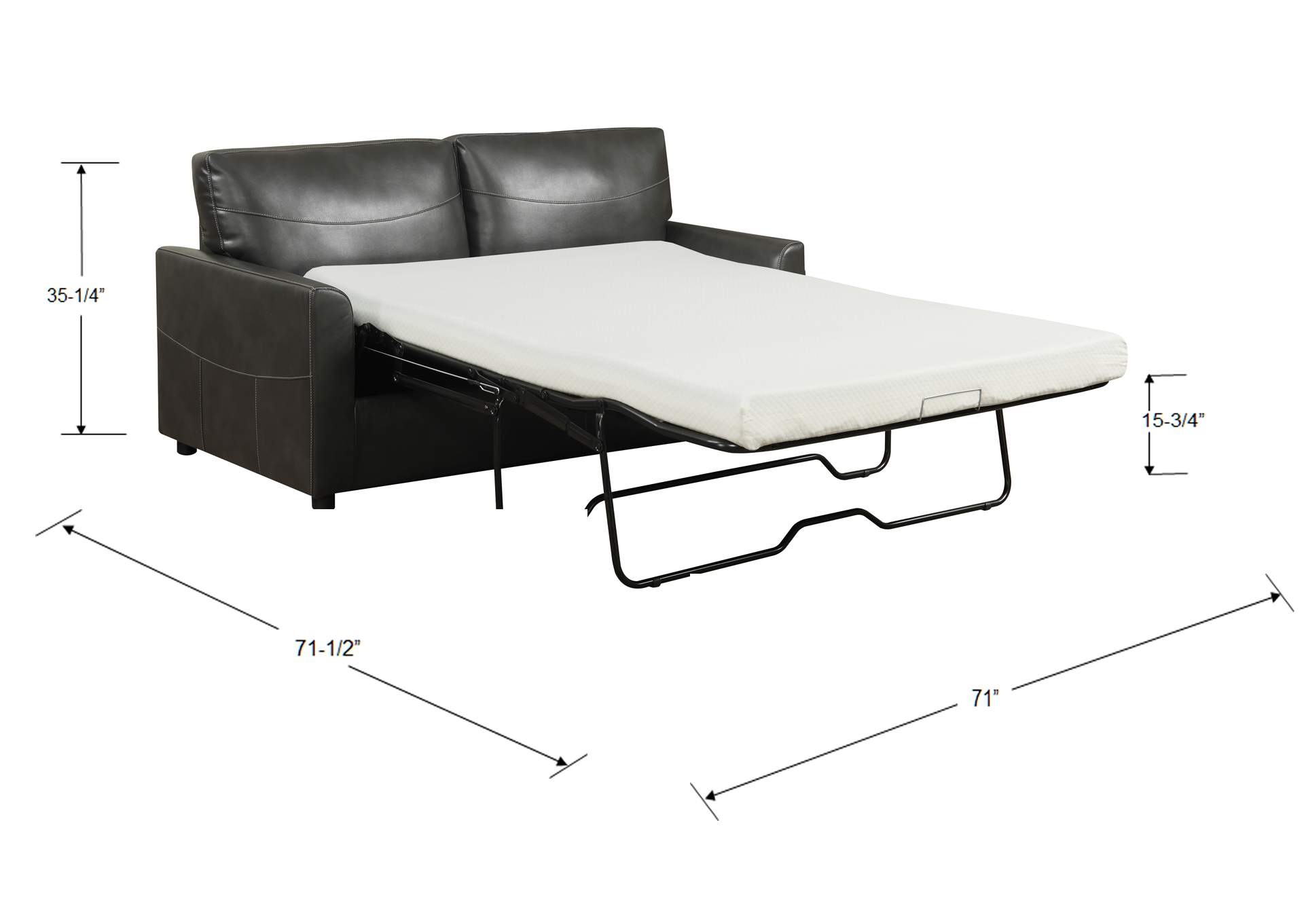 full sleeper sofa image 6