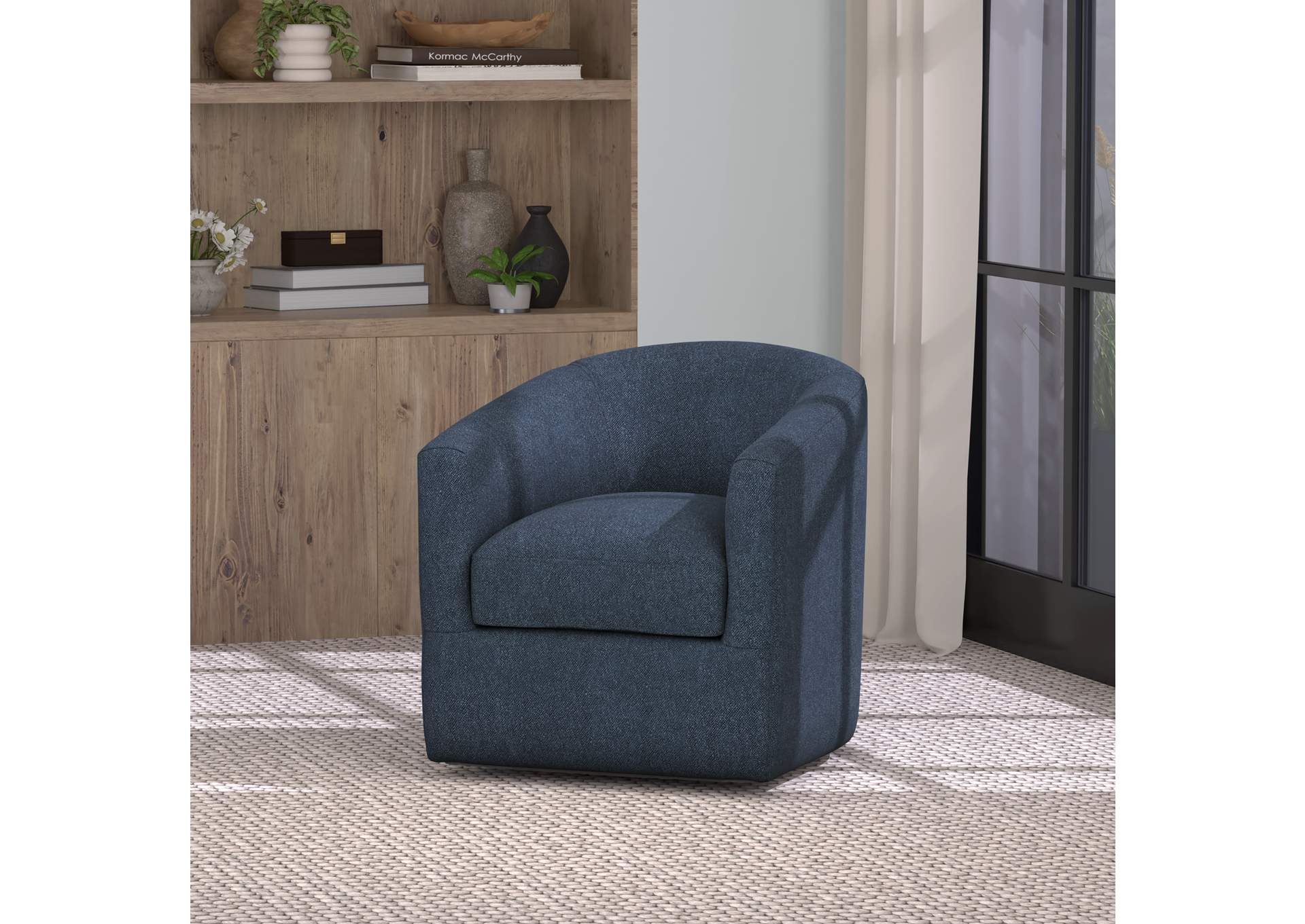 swivel accent chair image 3
