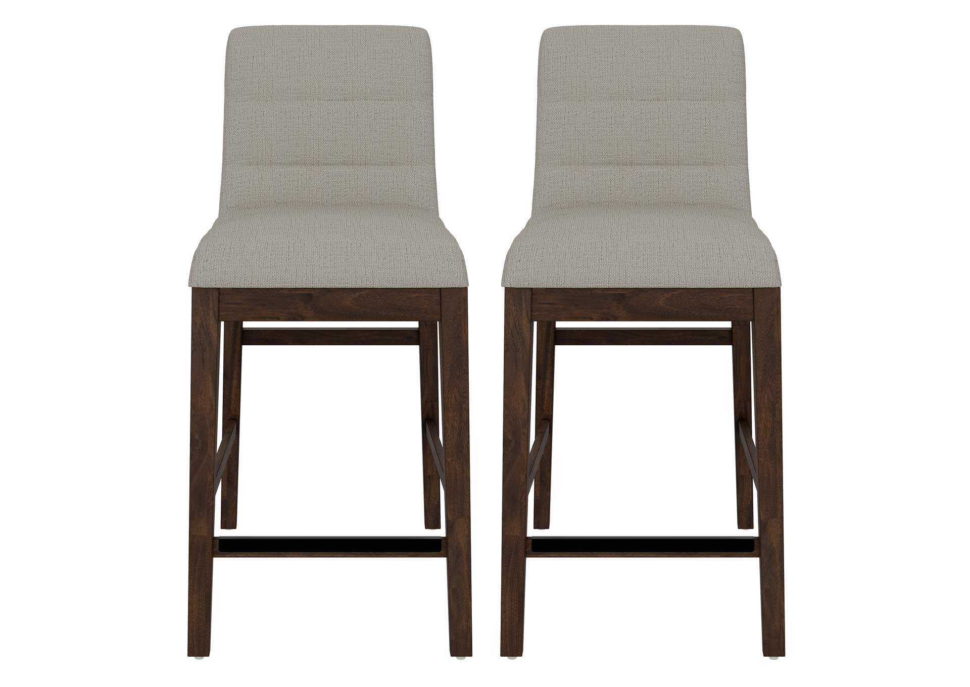 upholstered gathering stool, set of 2 image 8