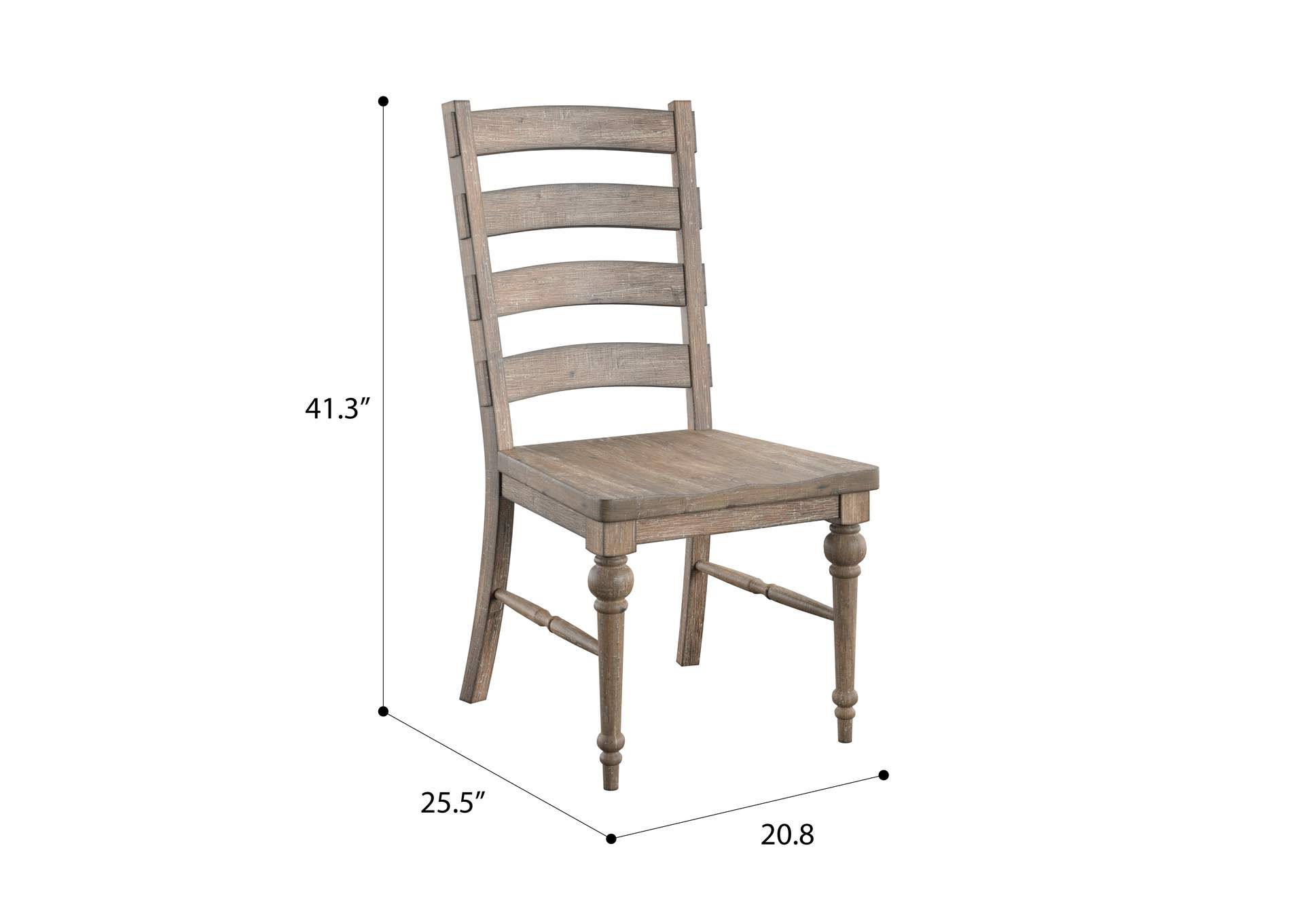 ladderback dining chair image 7