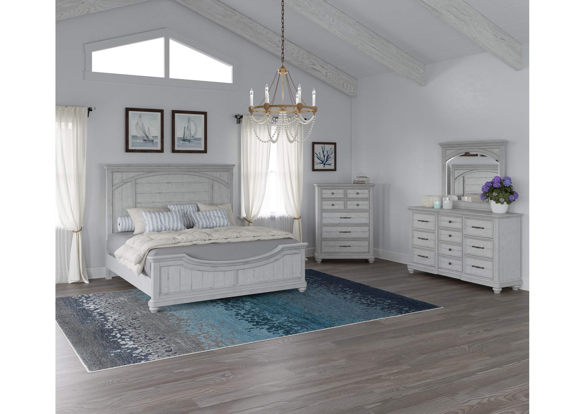 king panel bed image 4