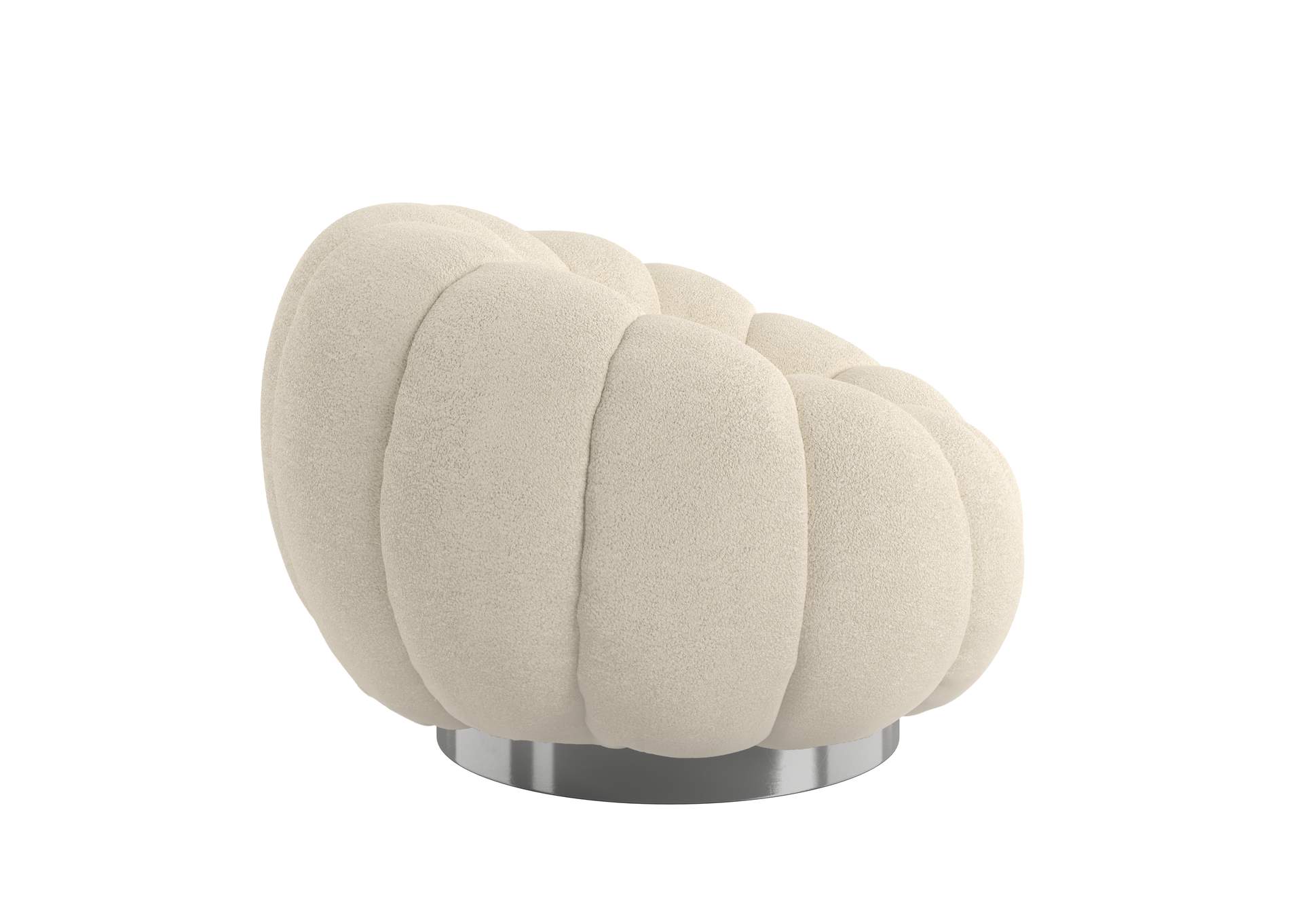 pumpkin swivel accent chair image 5