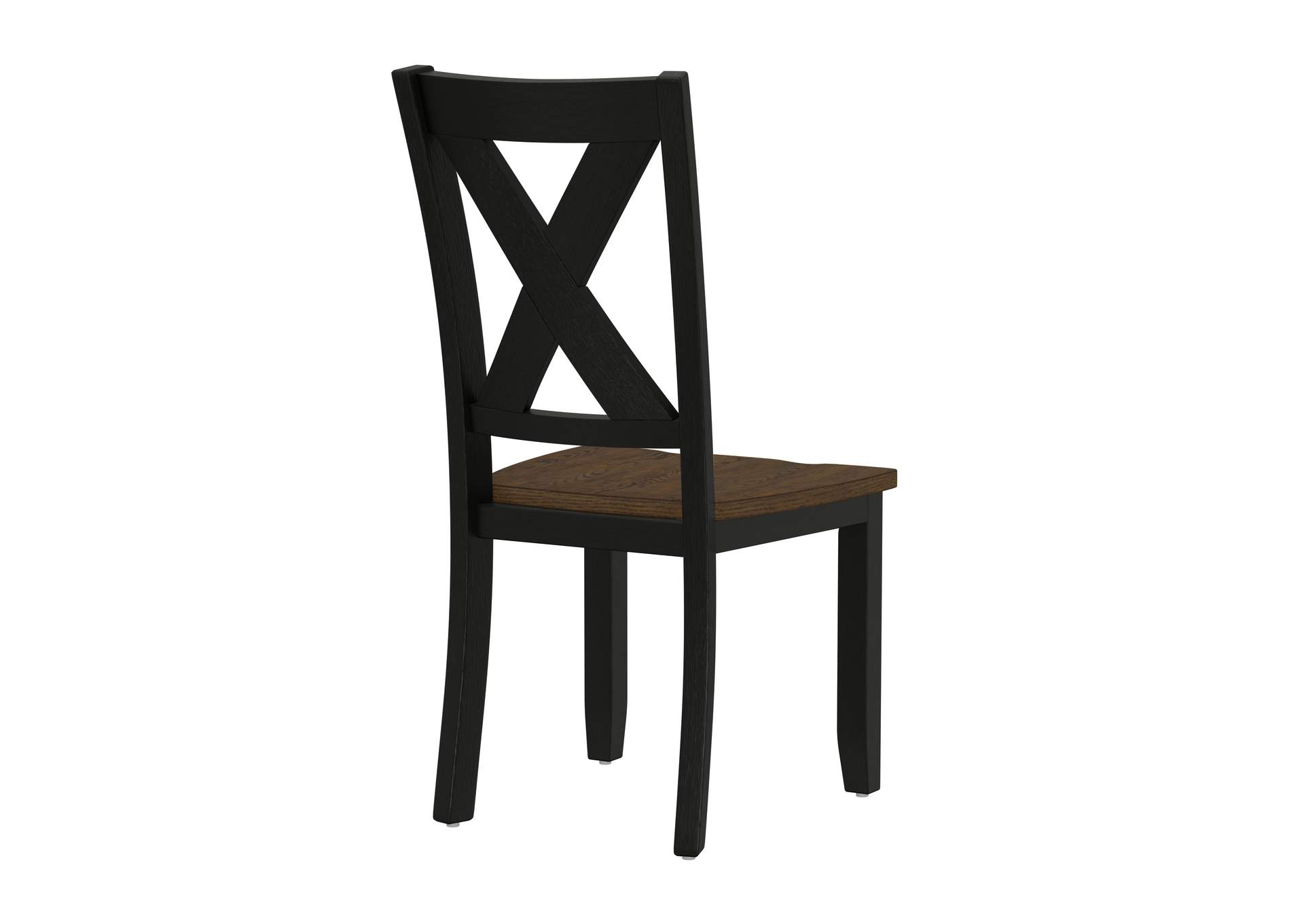 Arlington 6 PC Dining Table + 4 Chairs + Bench, Brown/Black 4835-3660-1PK image 9