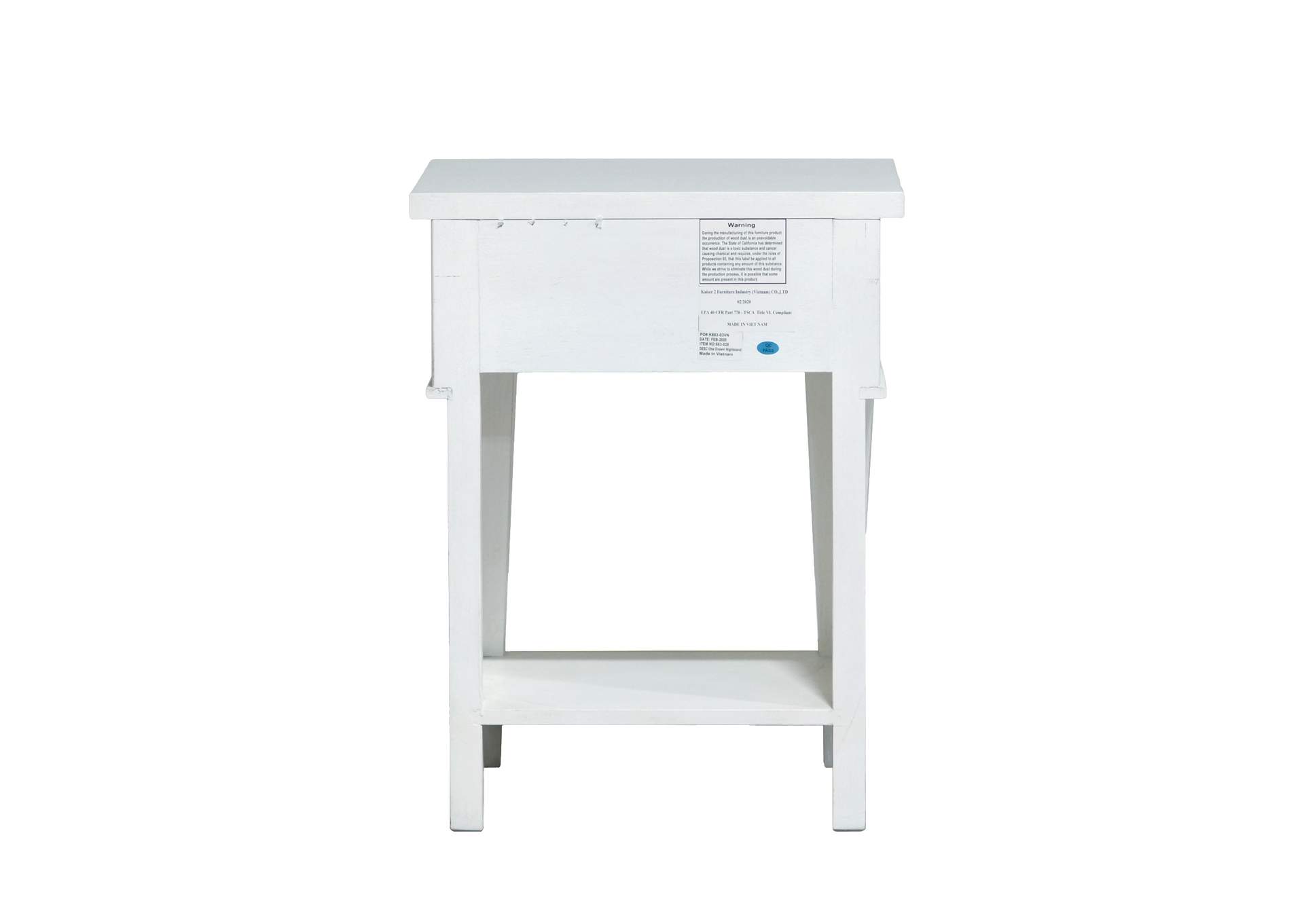 1-drawer nightstand image 6