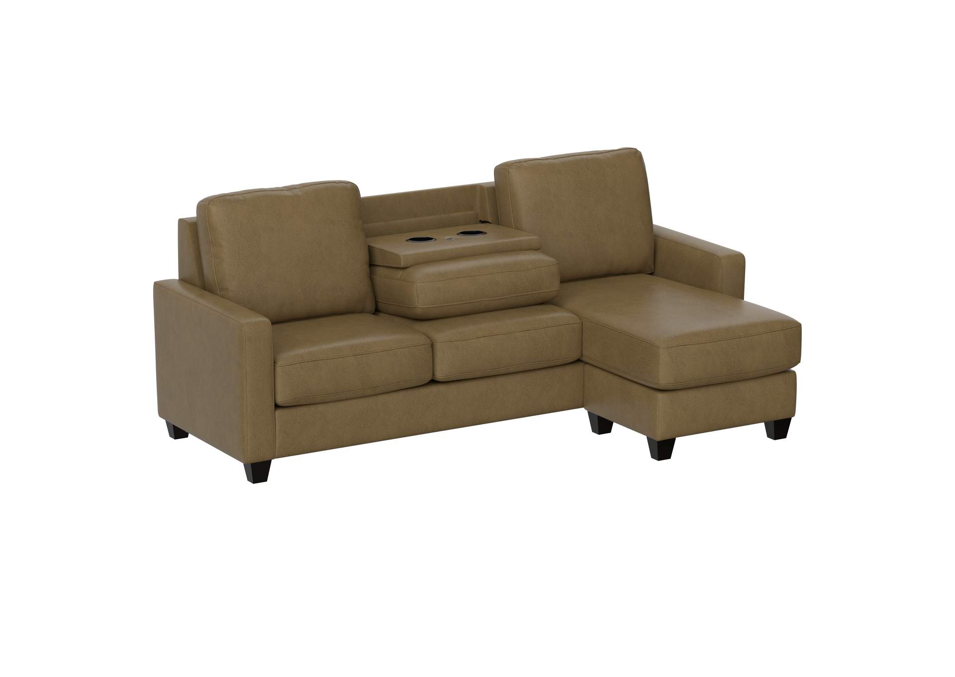reconfigurable chaise sectional image 5