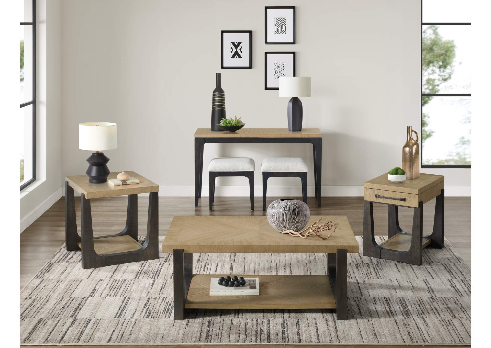 upholstered stool image 3