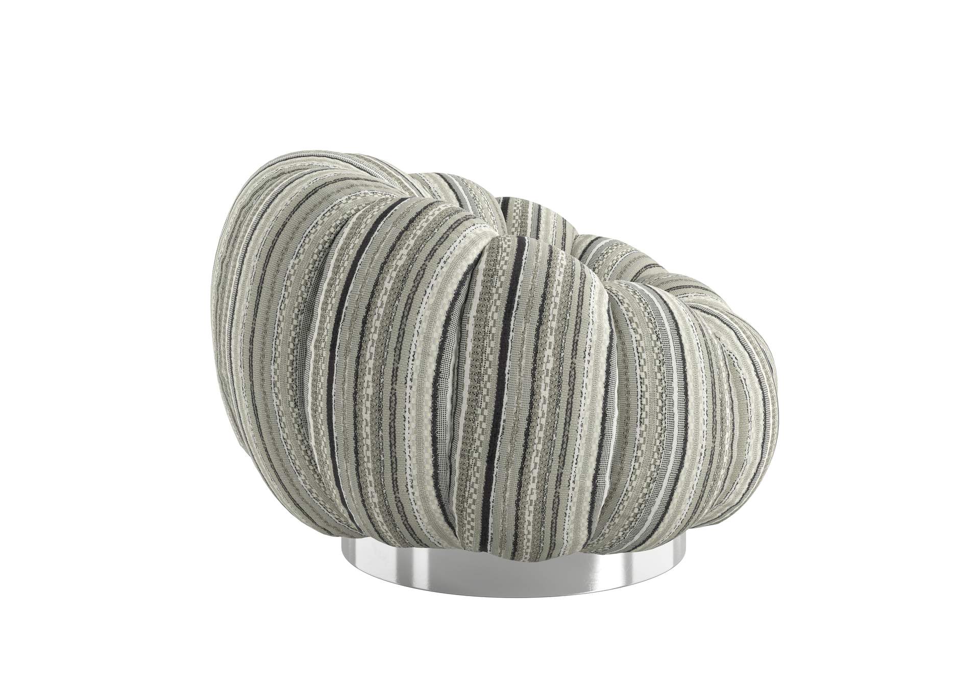 pumpkin swivel accent chair image 5