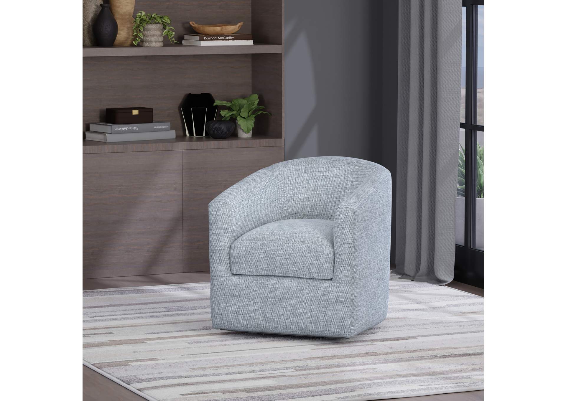 swivel accent chair image 3