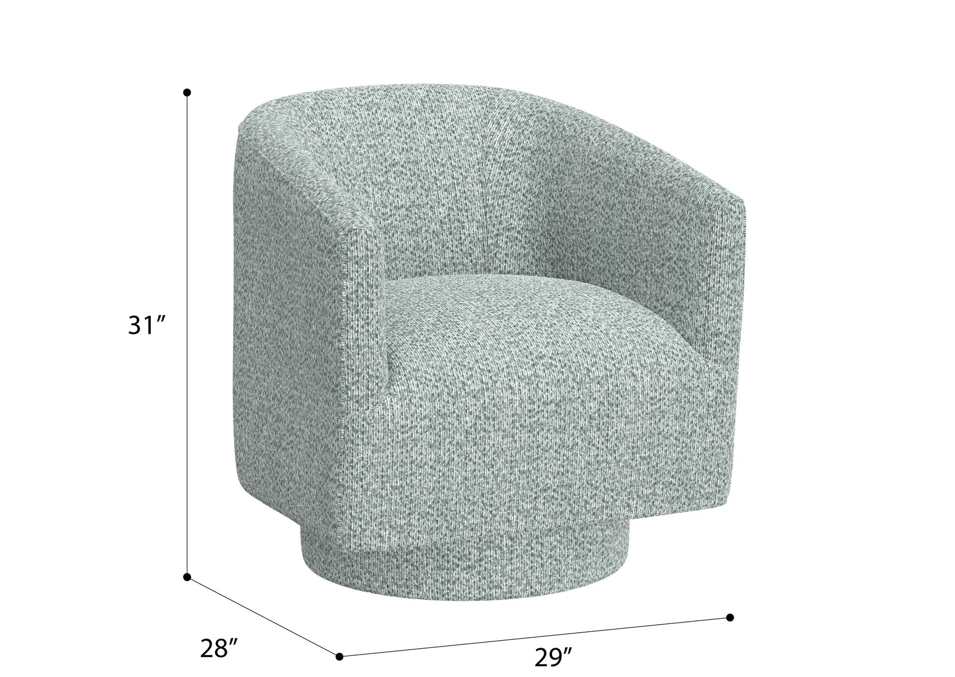 swivel accent chair image 7