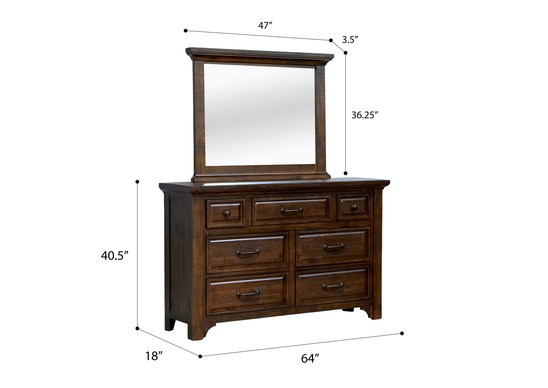 7-drawer dresser image 8