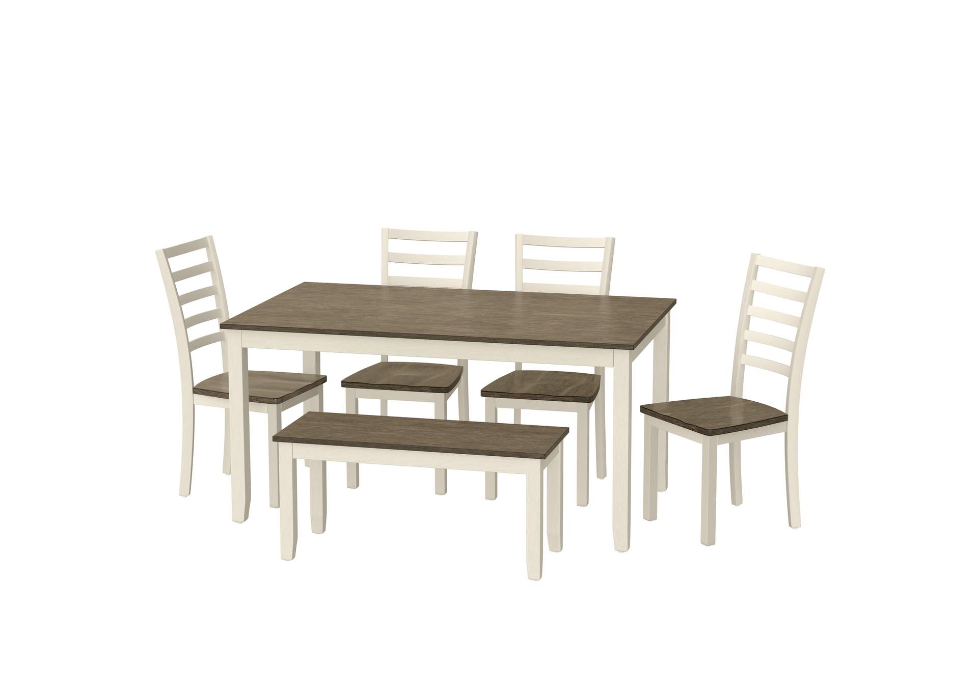 6 piece dining table set image 1