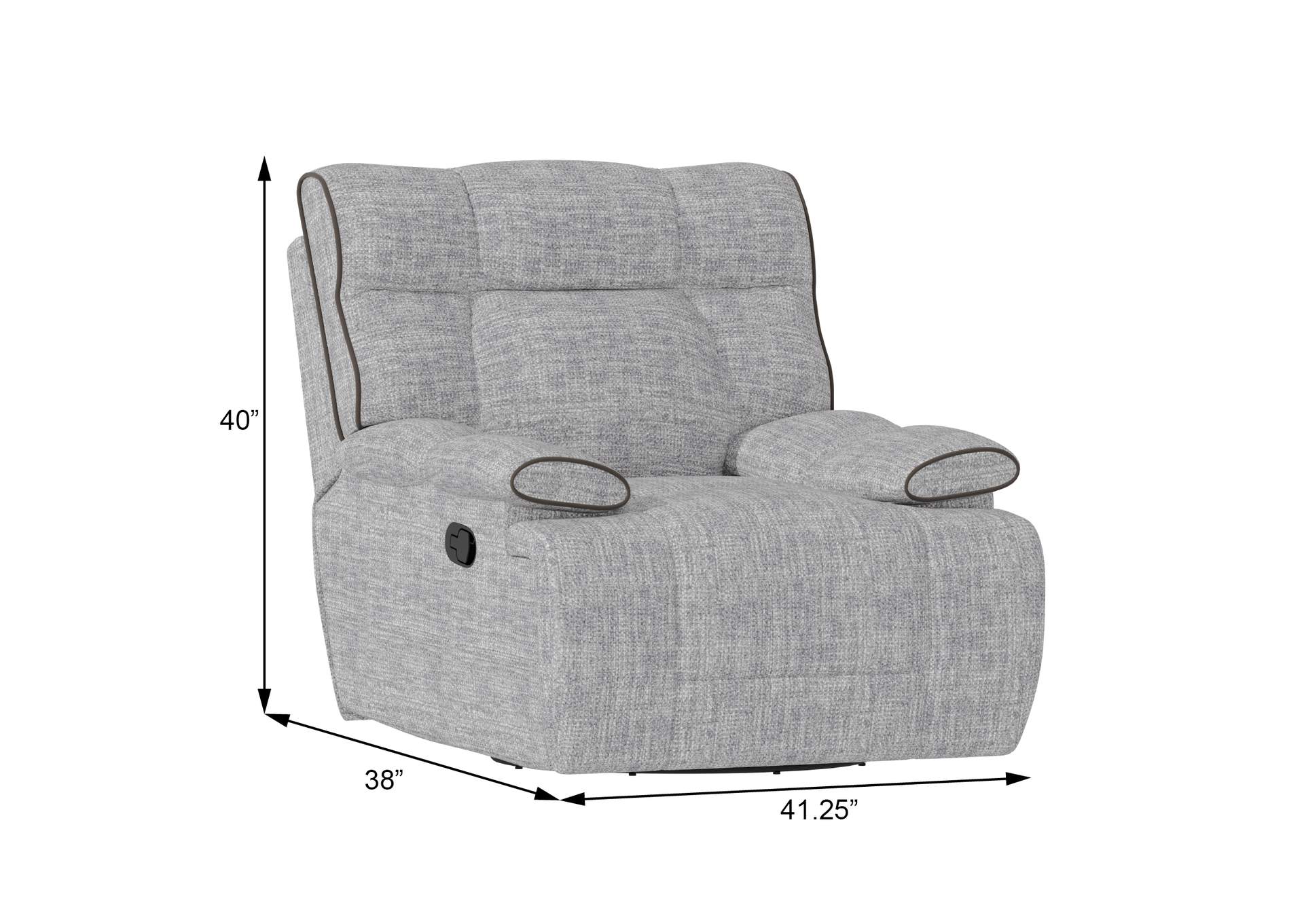 swivel gliding recliner image 7