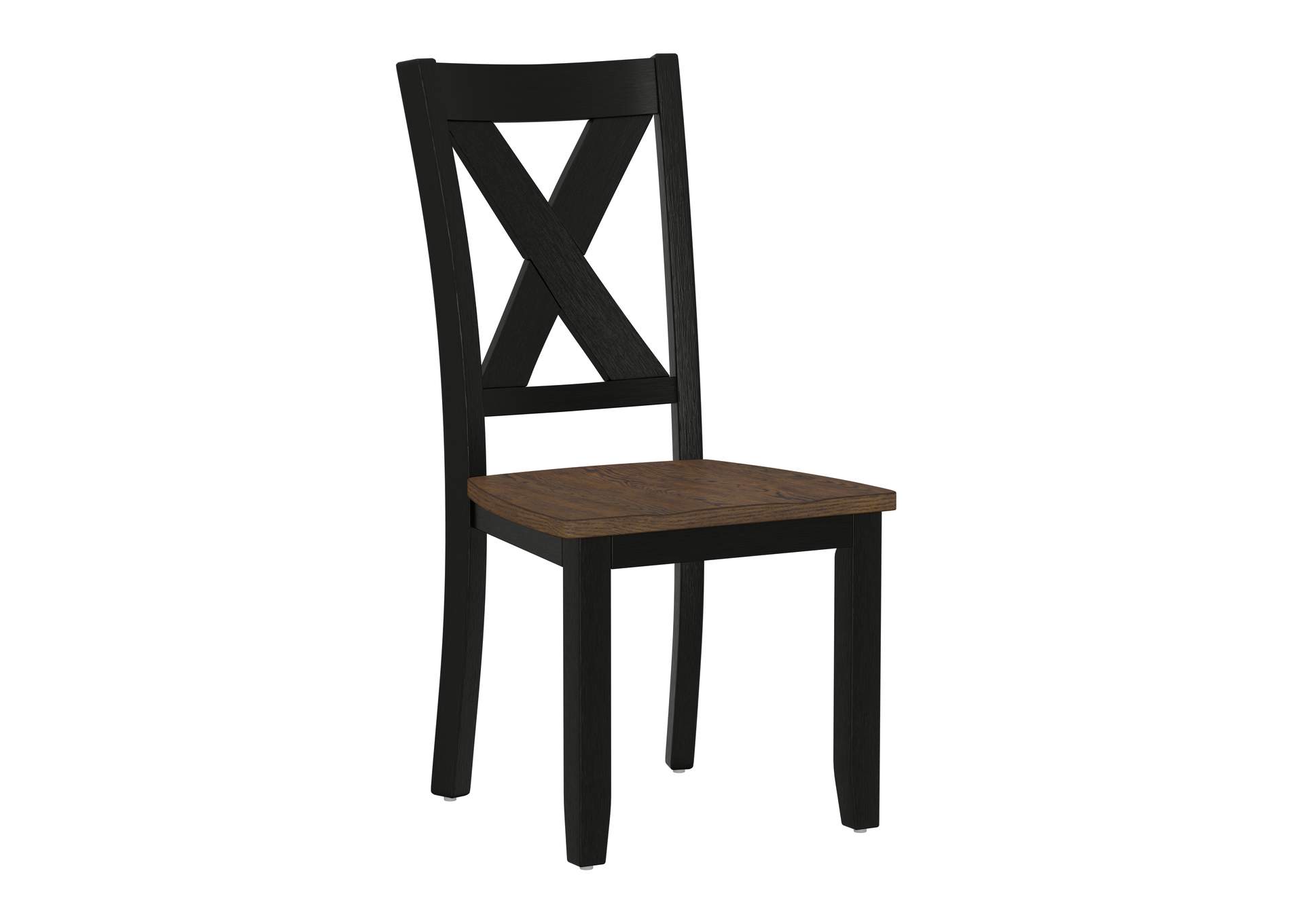 Arlington 6 PC Dining Table + 4 Chairs + Bench, Brown/Black 4835-3660-1PK image 8