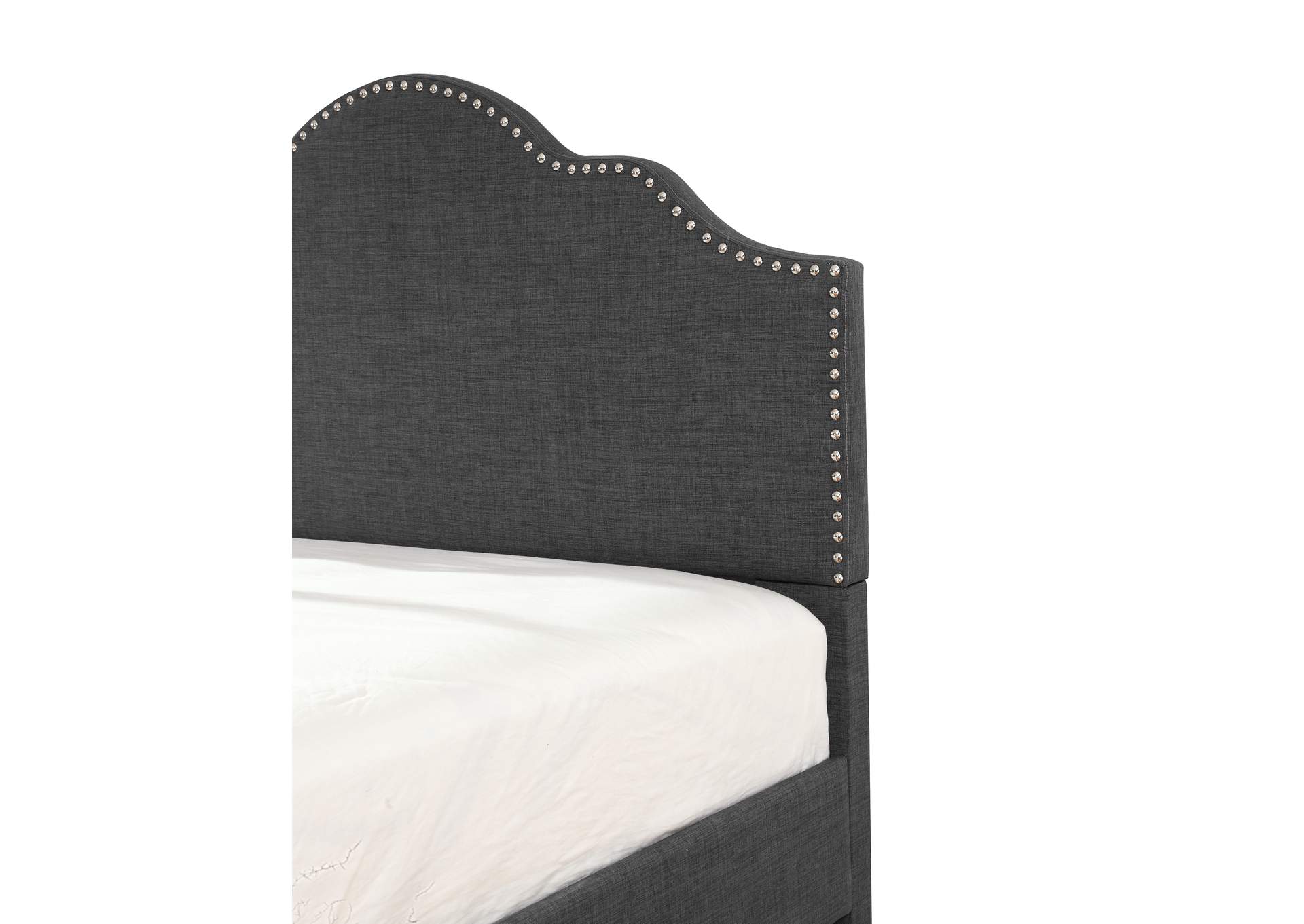 king upholstered bed image 9