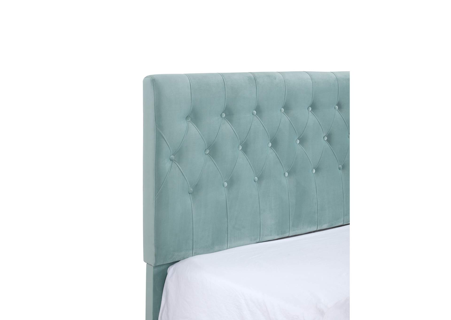 twin upholstered bed image 10