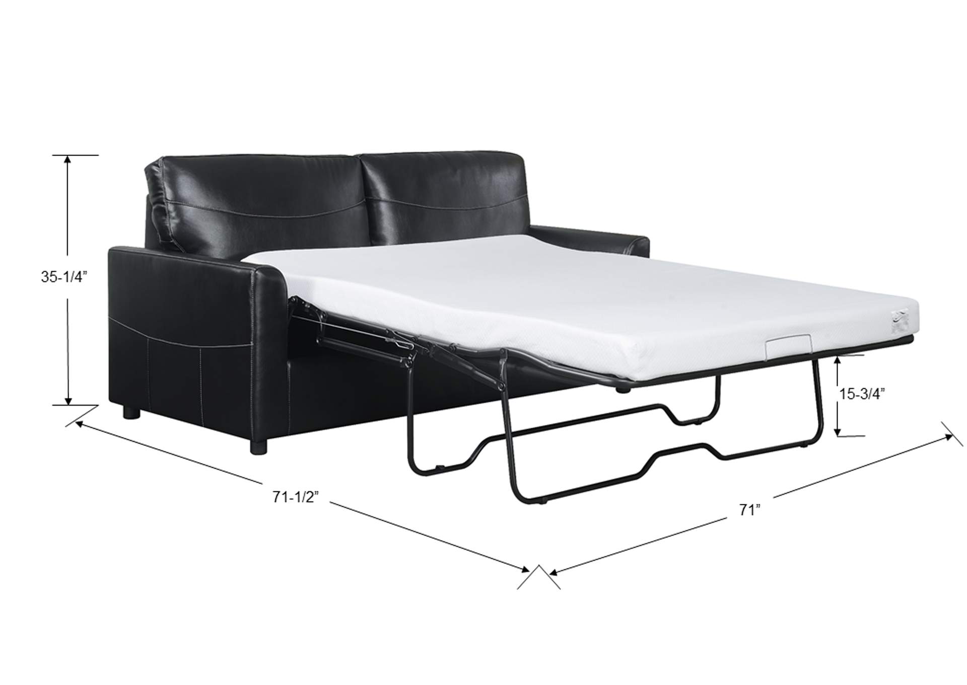 full sleeper sofa image 7