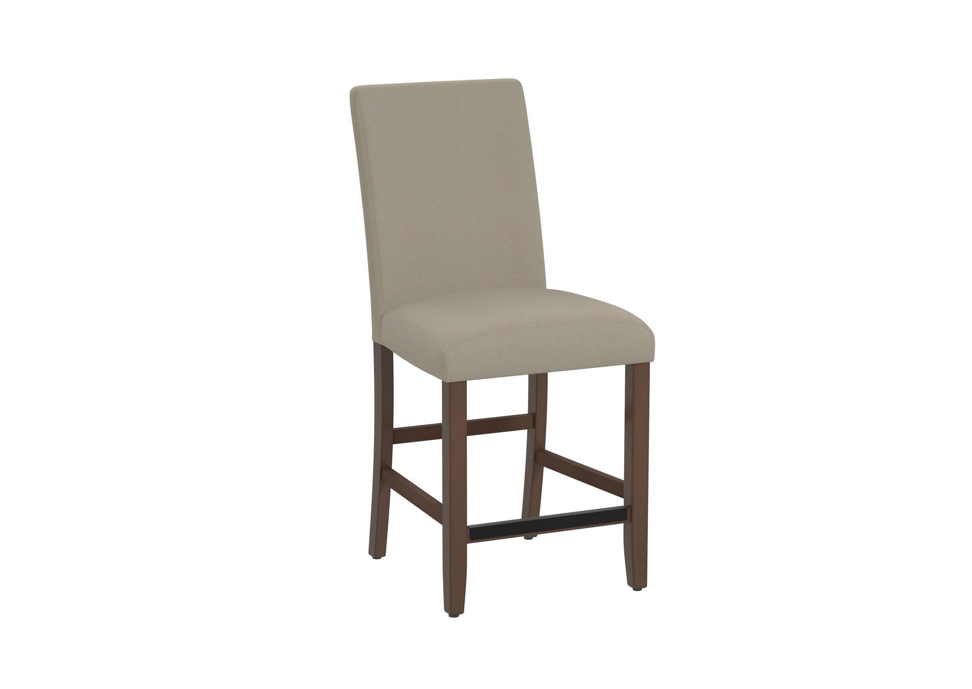 upholstered barstool image 1