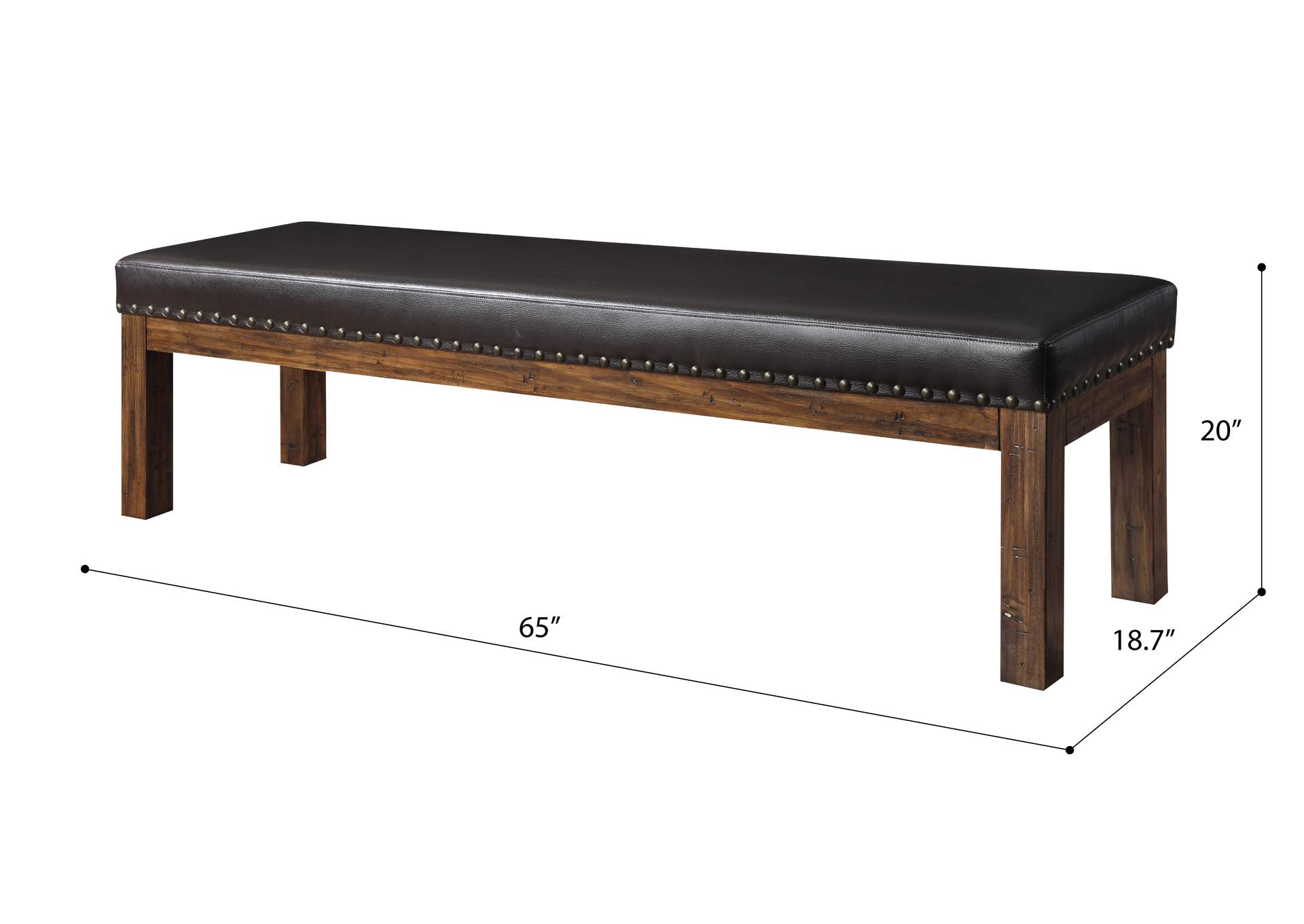 upholstered bench image 4