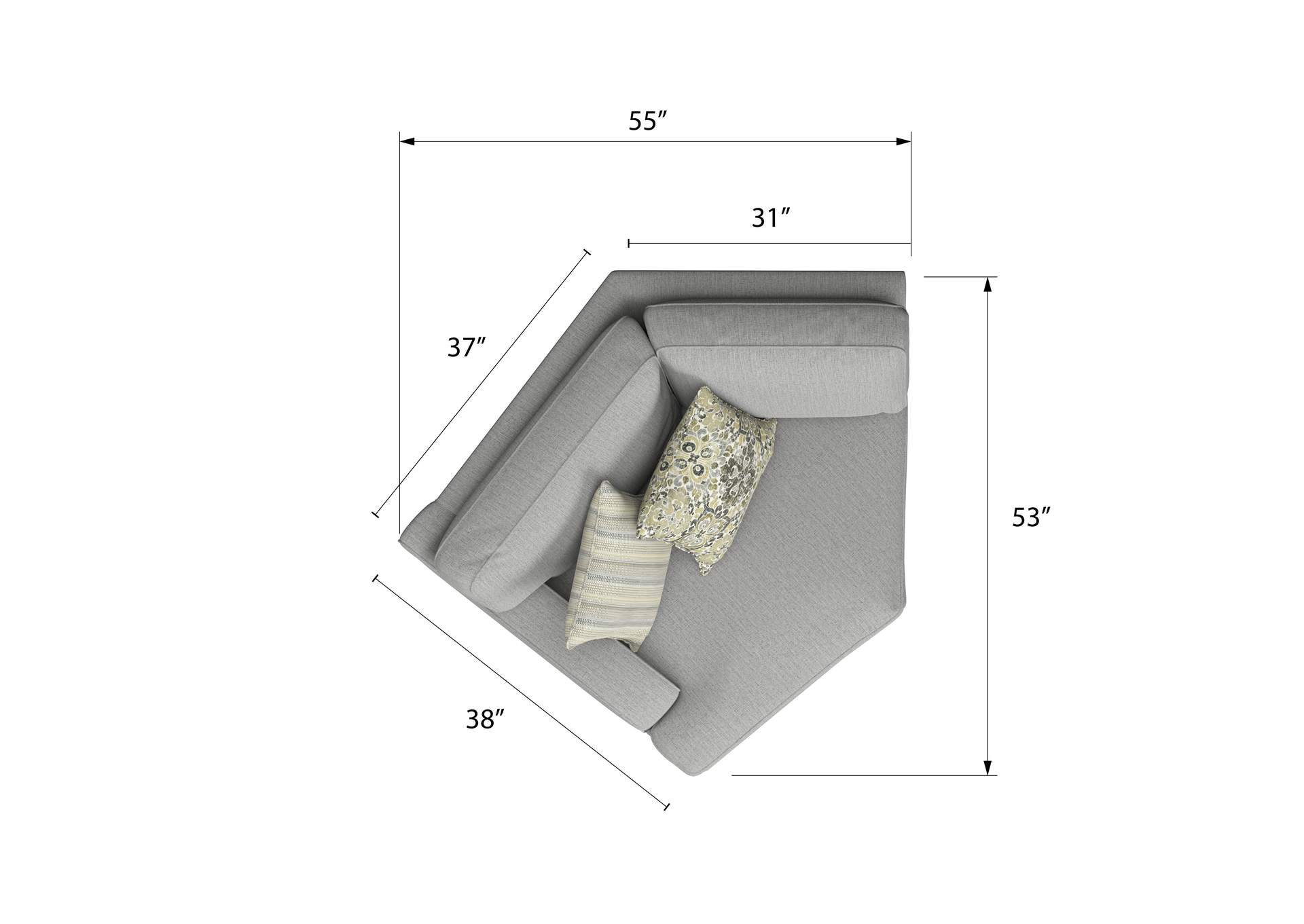 RSF chaise sectional image 13