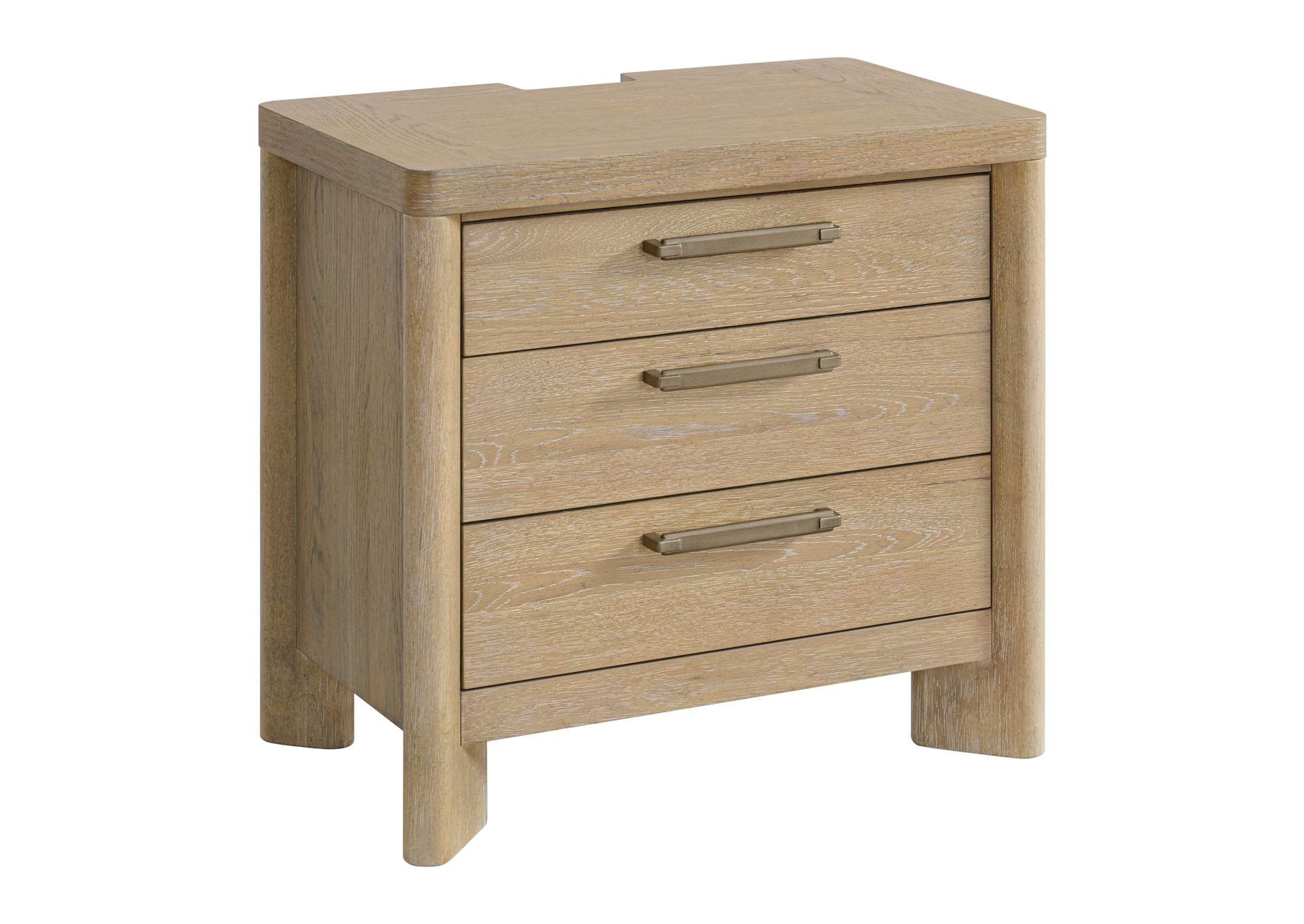 3-drawer nightstand image 1
