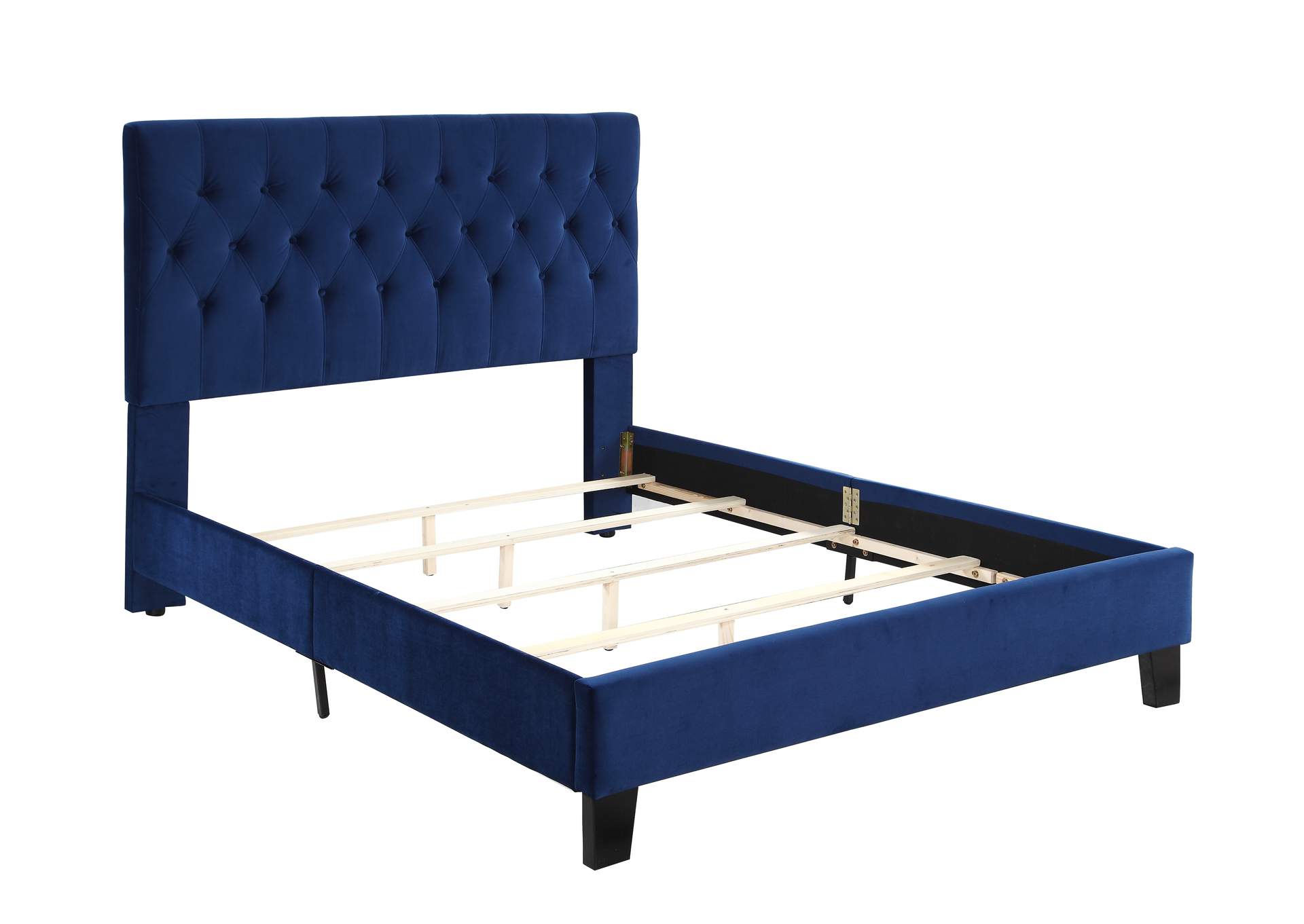 queen upholstered bed image 5