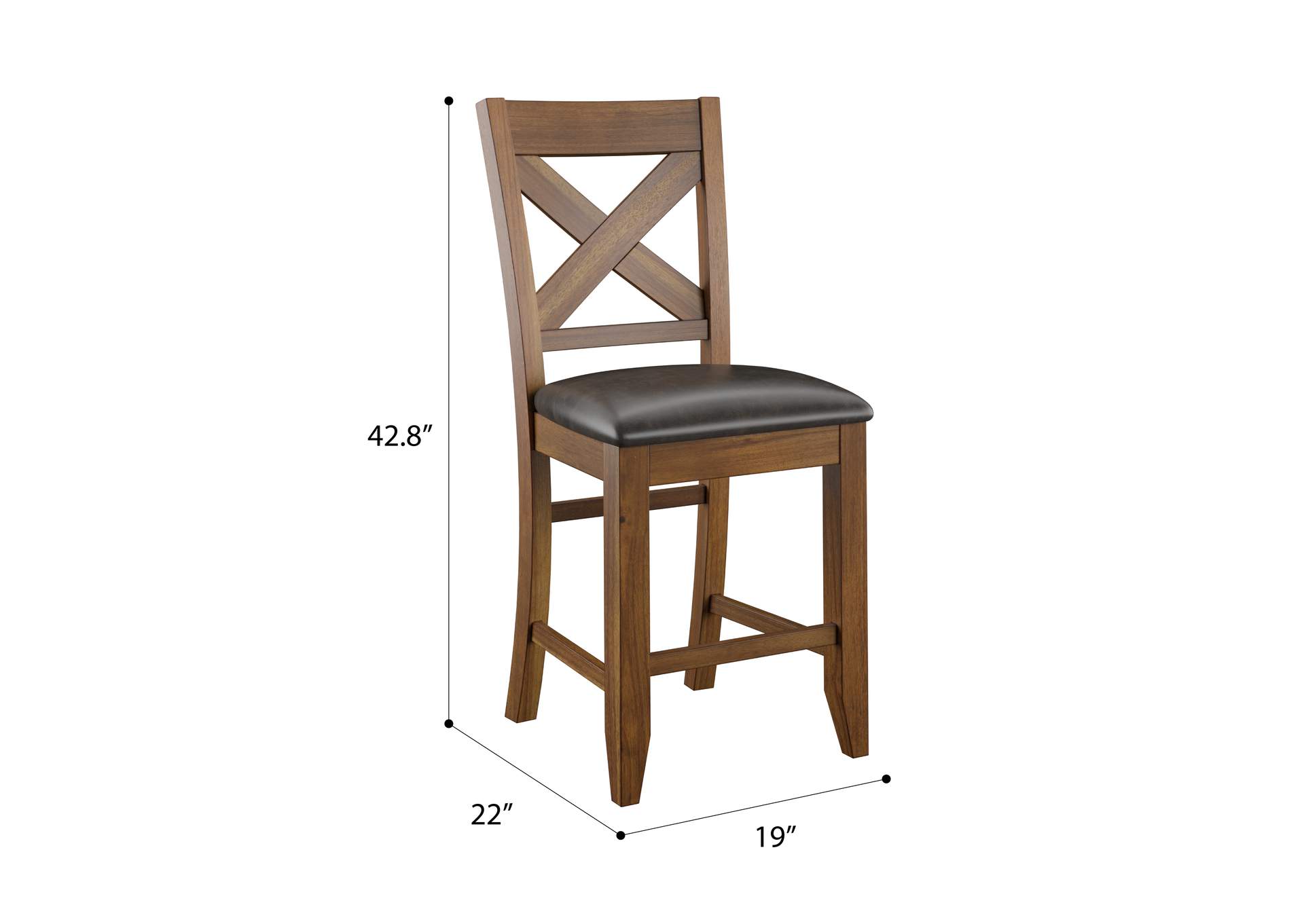 upholstered barstool image 12