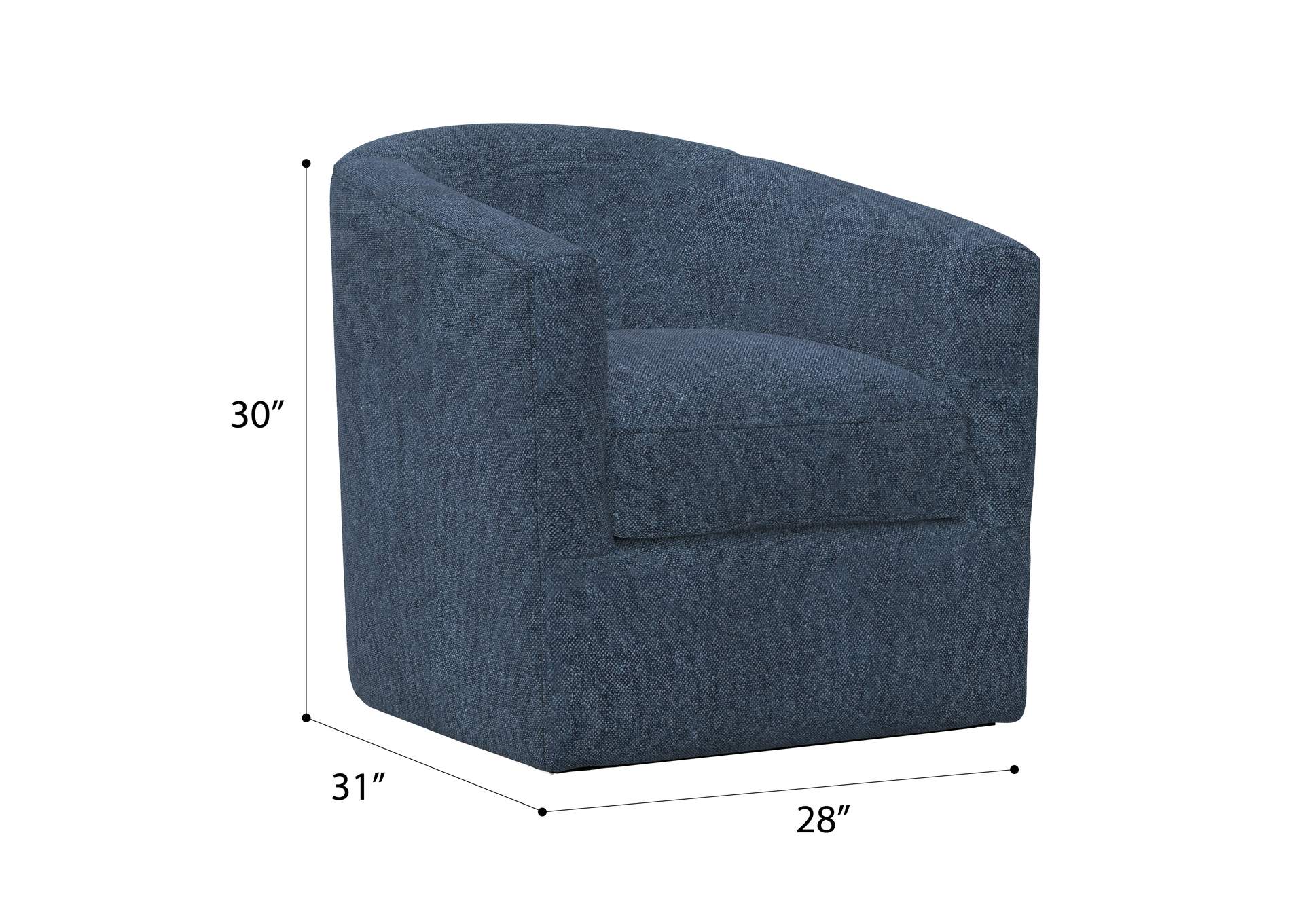 swivel accent chair image 7