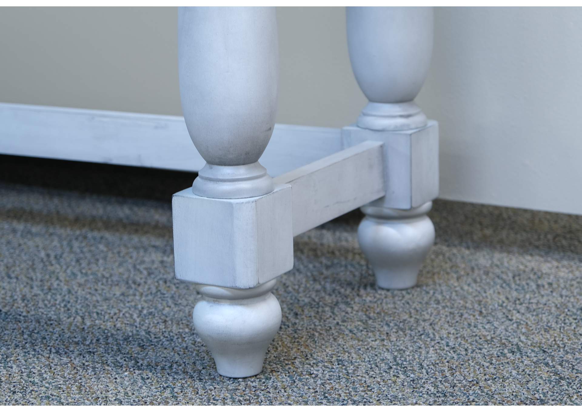 sofa table with three stools image 12