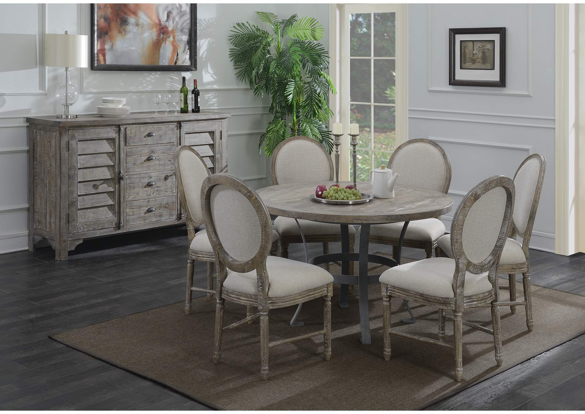 Louvred Door Buffet