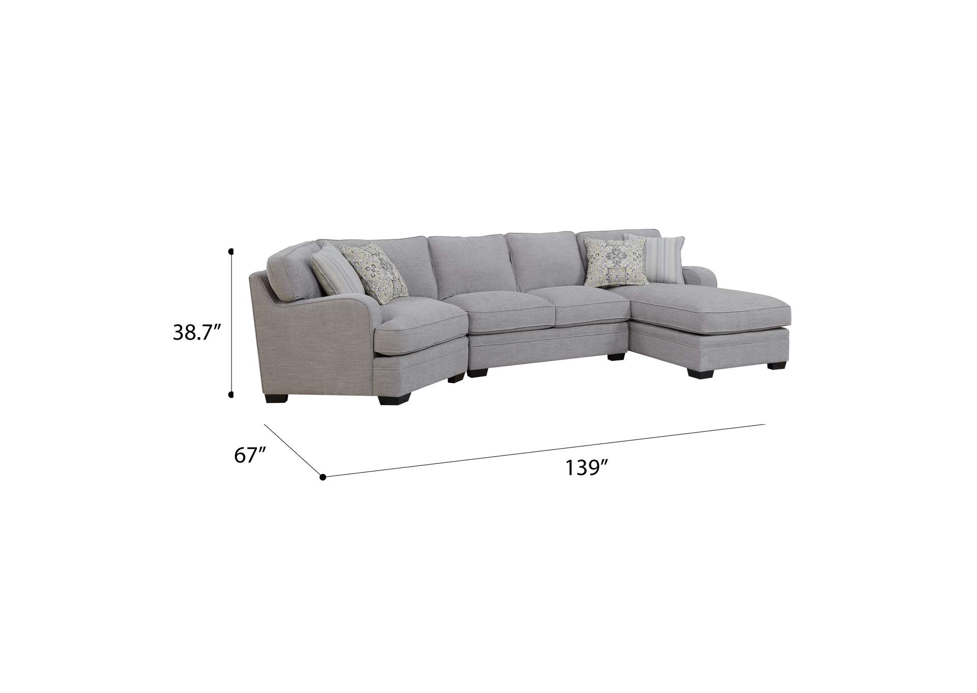 RSF chaise sectional image 14